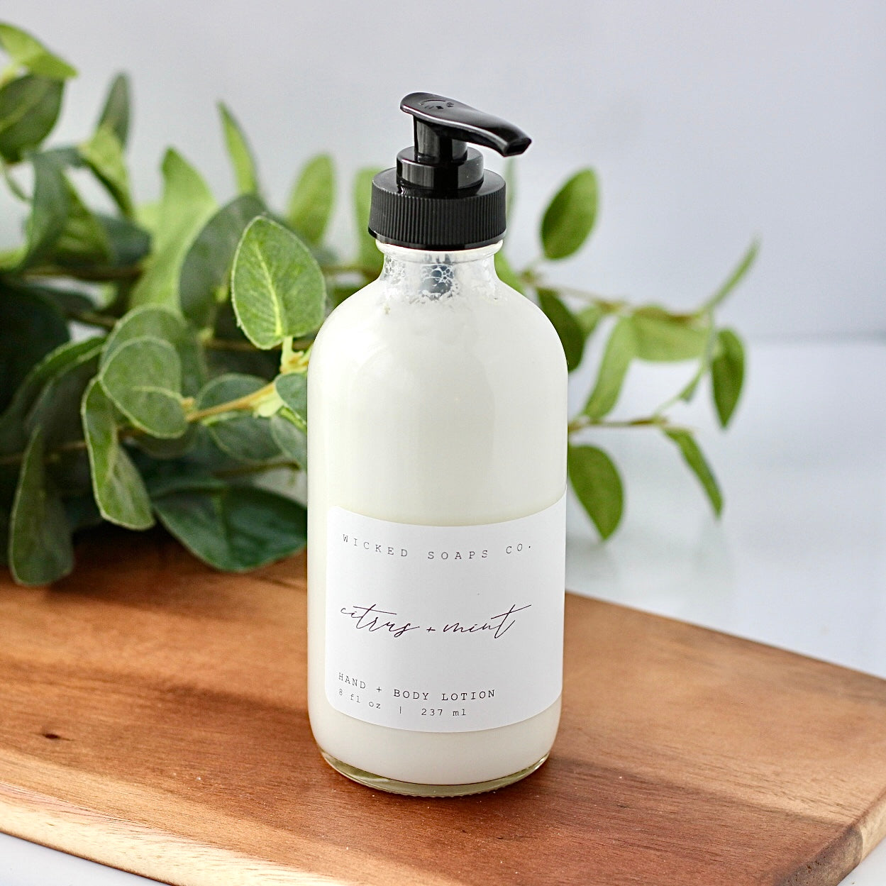 Citrus + Mint Hand & Body Lotion | Refreshing Lightweight Moisture