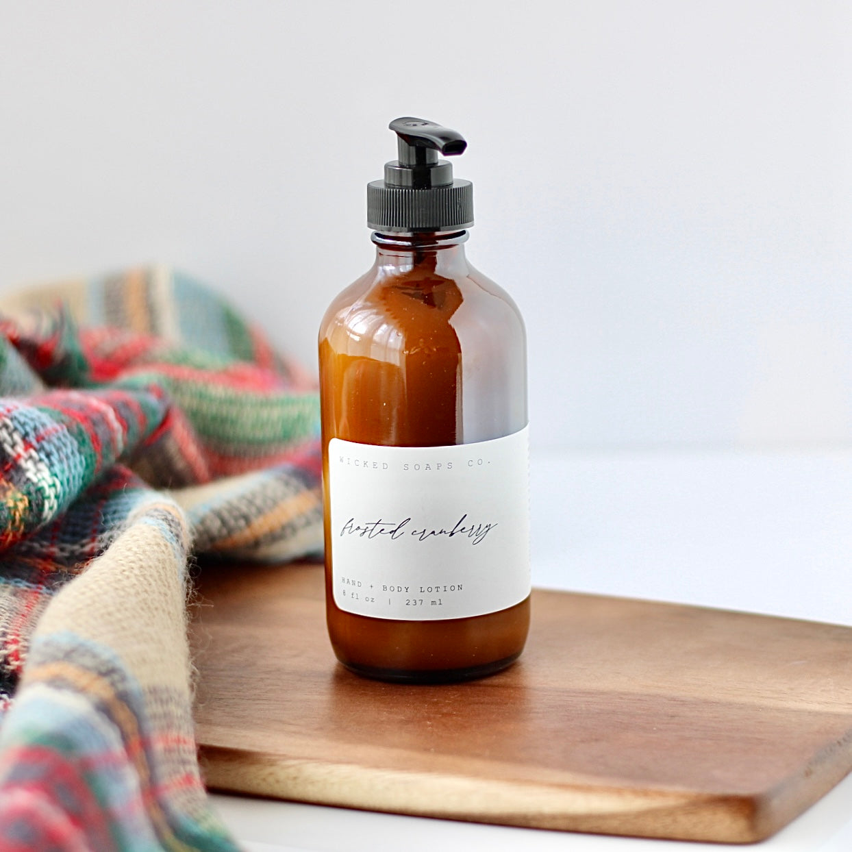 Frosted Cranberry Hand + Body Lotion | Hydrating Winter Moisturizer