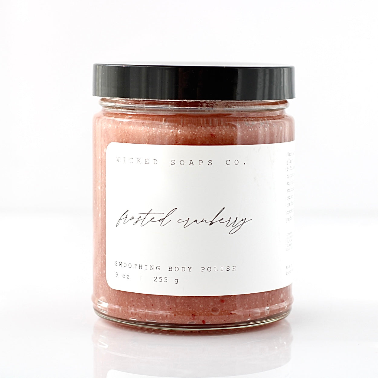 Frosted Cranberry Body Polish | Exfoliating Sugar Scrub