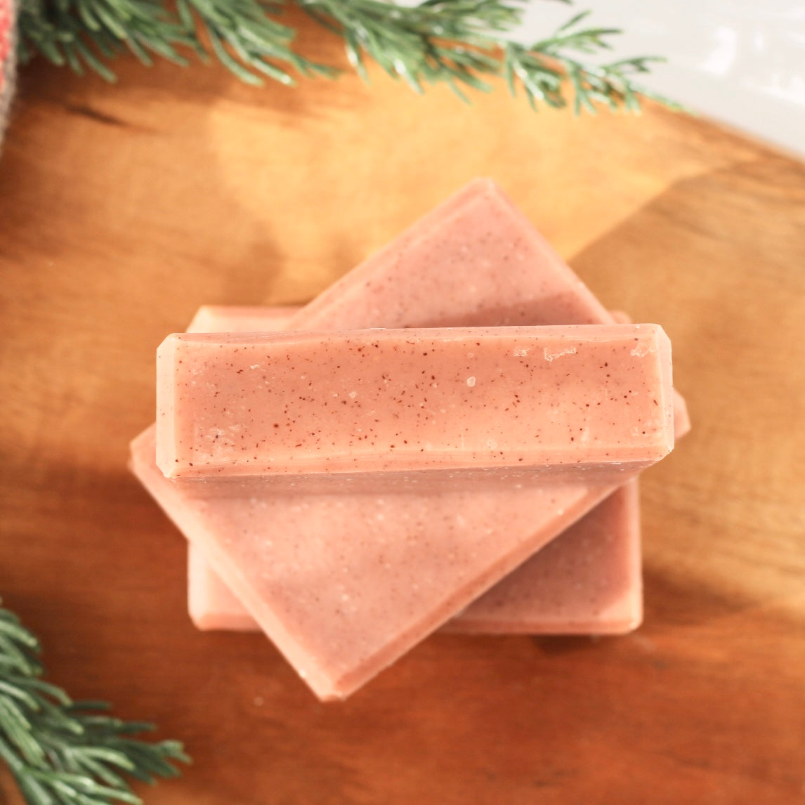Frosted Cranberry Soap | Nourishing Soap Bar