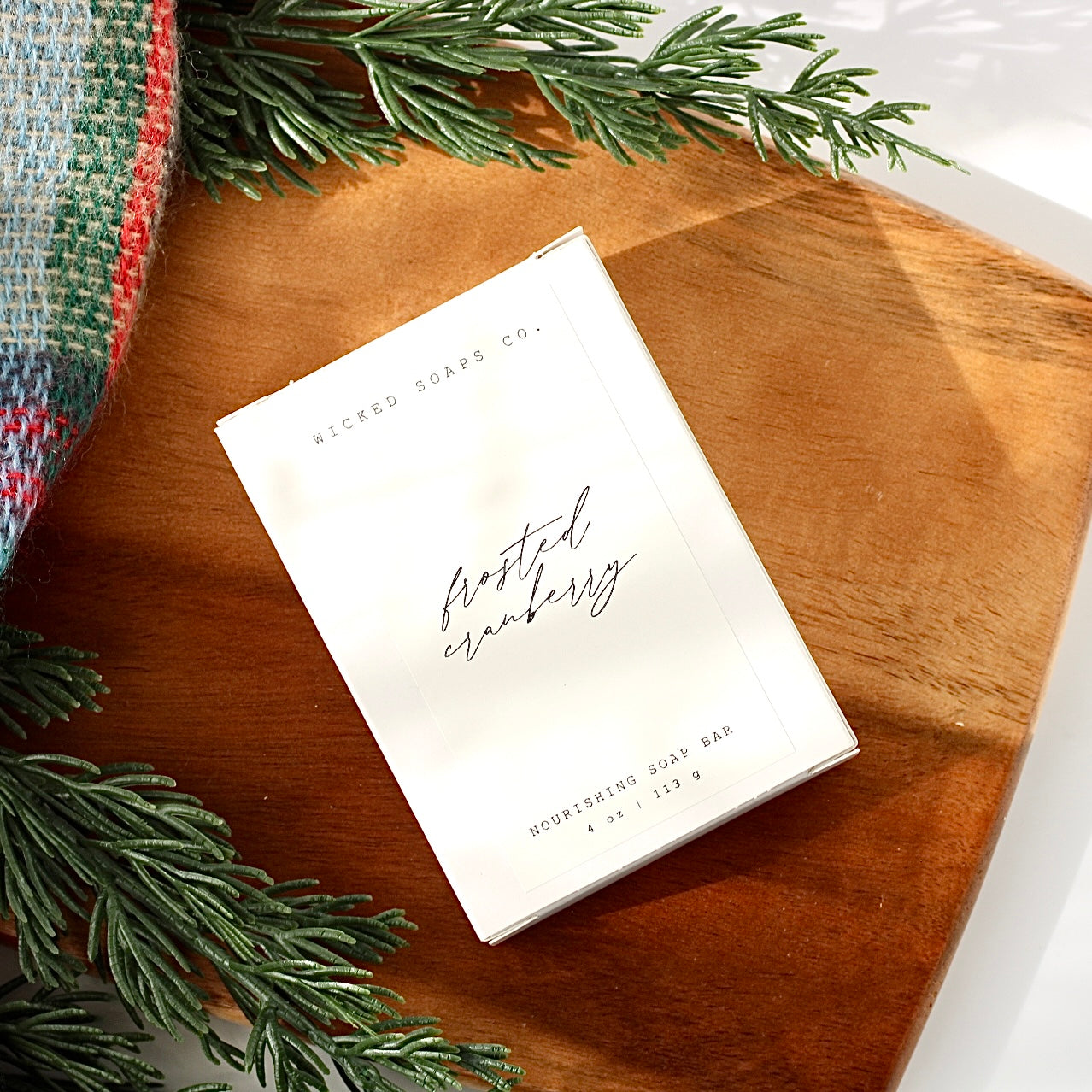 Frosted Cranberry Soap | Nourishing Soap Bar