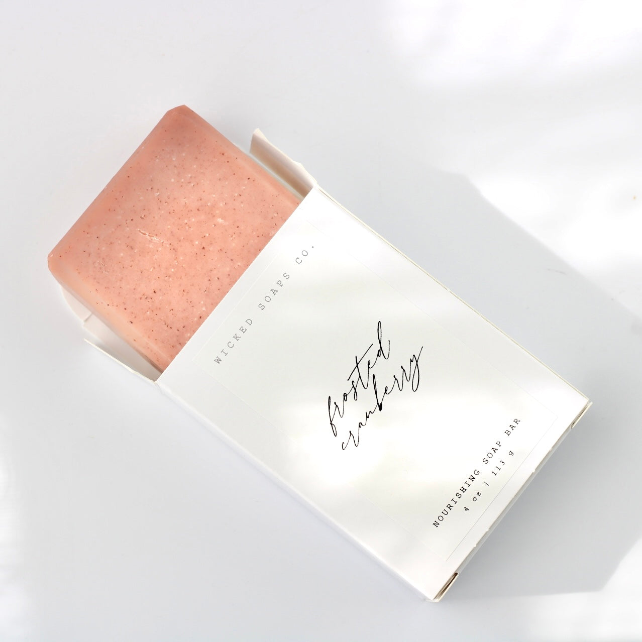 Frosted Cranberry Soap | Nourishing Soap Bar