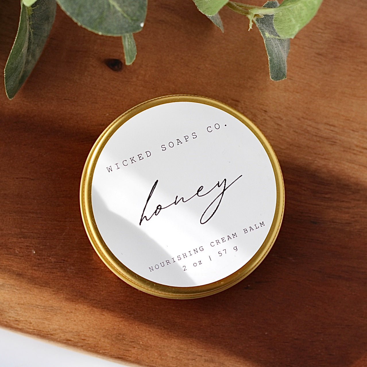 Honey Nourishing Cream Balm – Lavender, Honey & Beeswax | 2 oz Tin
