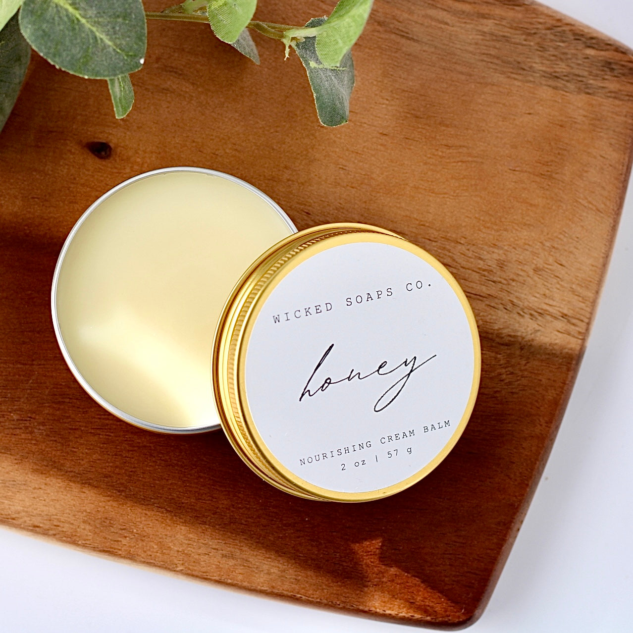 Honey Nourishing Cream Balm – Lavender, Honey & Beeswax | 2 oz Tin