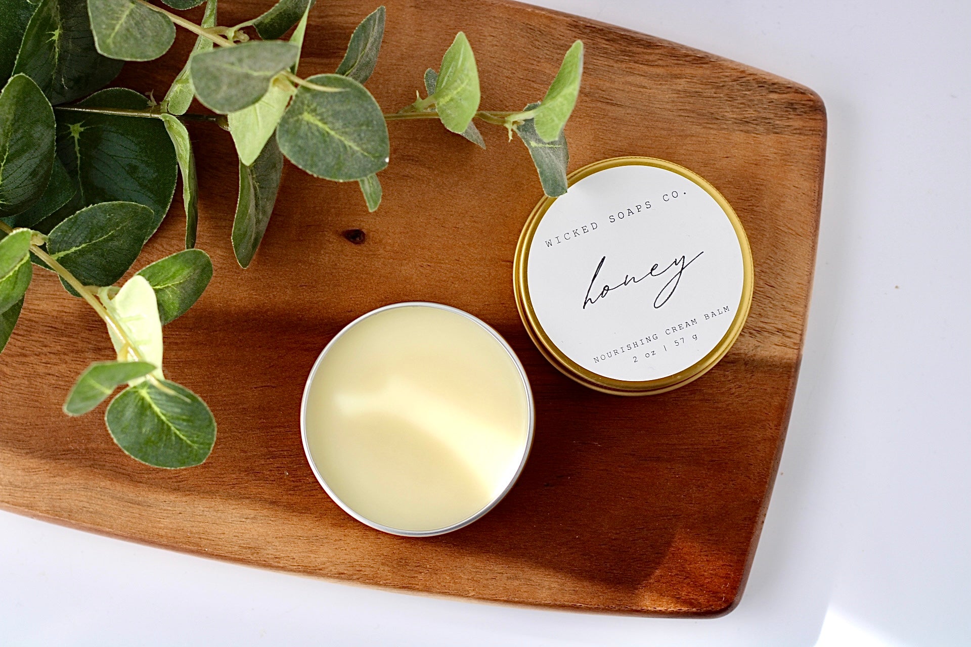 Honey Nourishing Cream Balm – Lavender, Honey & Beeswax | 2 oz Tin