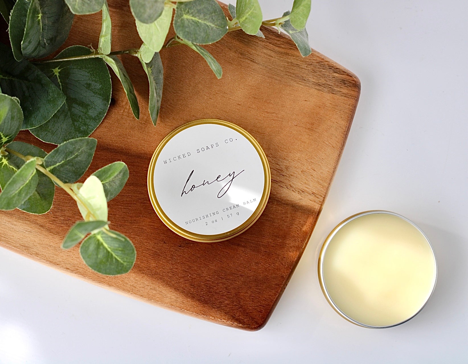 Honey Nourishing Cream Balm – Lavender, Honey & Beeswax | 2 oz Tin