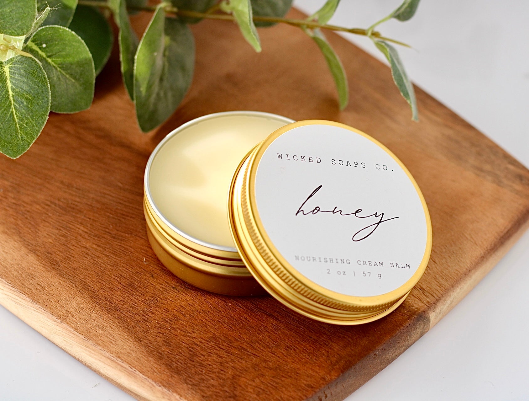 Honey Nourishing Cream Balm – Lavender, Honey & Beeswax | 2 oz Tin