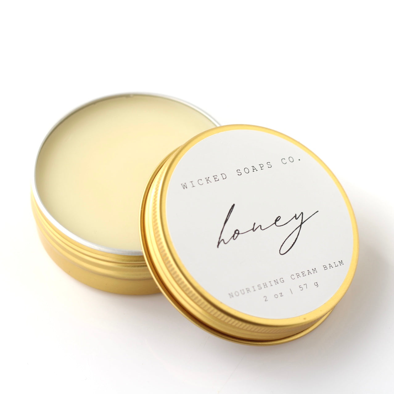 Honey Nourishing Cream Balm – Lavender, Honey & Beeswax | 2 oz Tin
