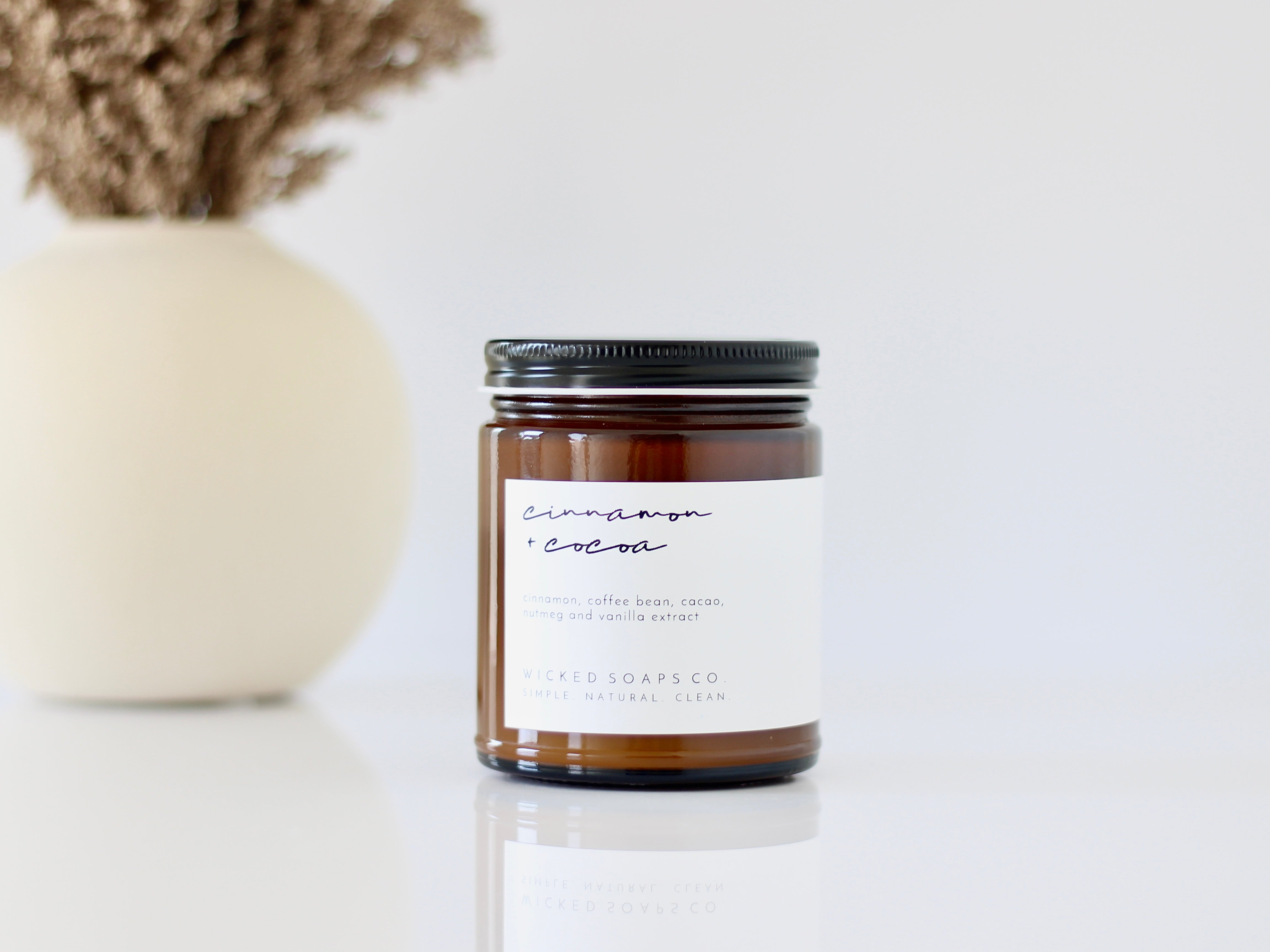 Cinnamon + Cocoa Soy Candle