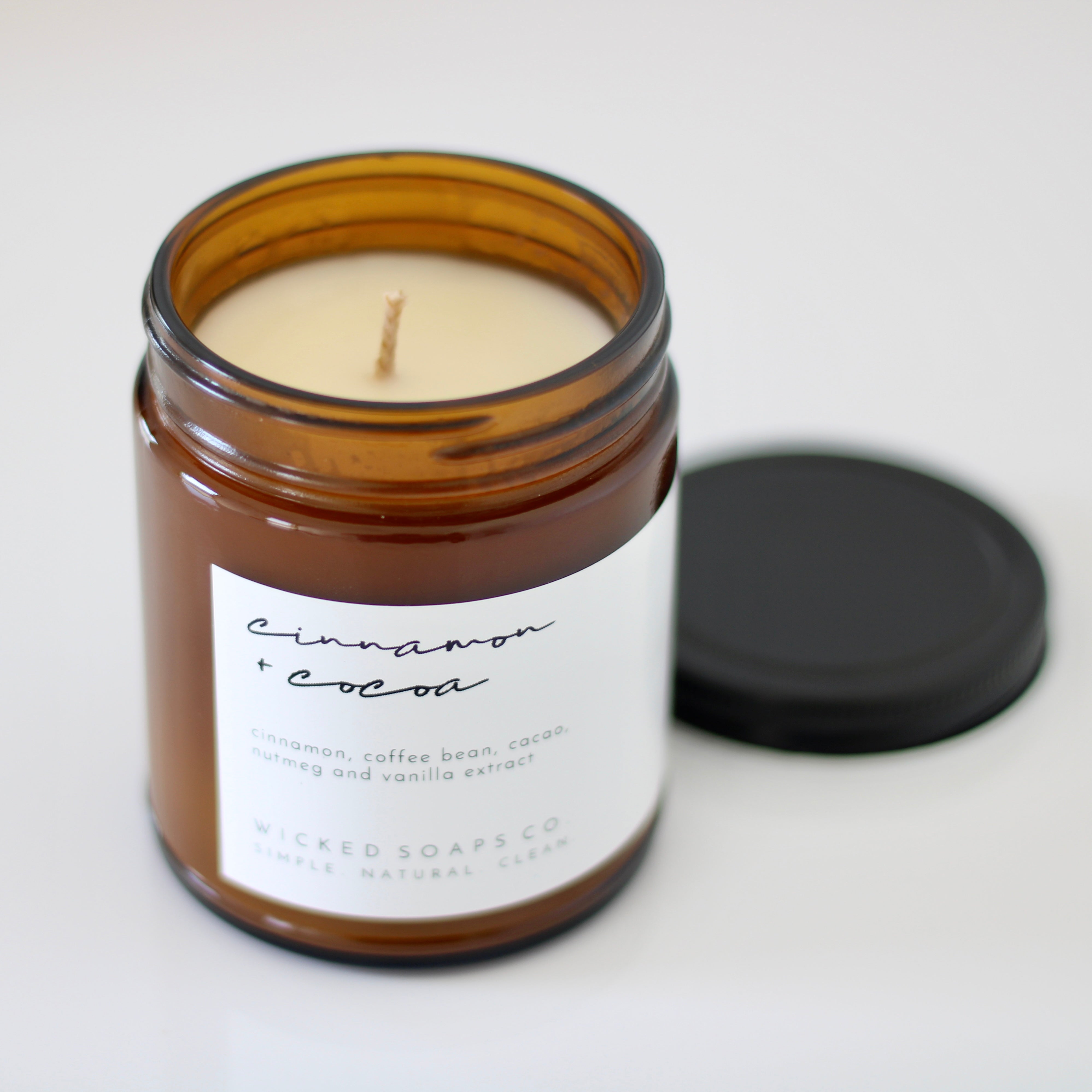 Cinnamon + Cocoa Soy Candle