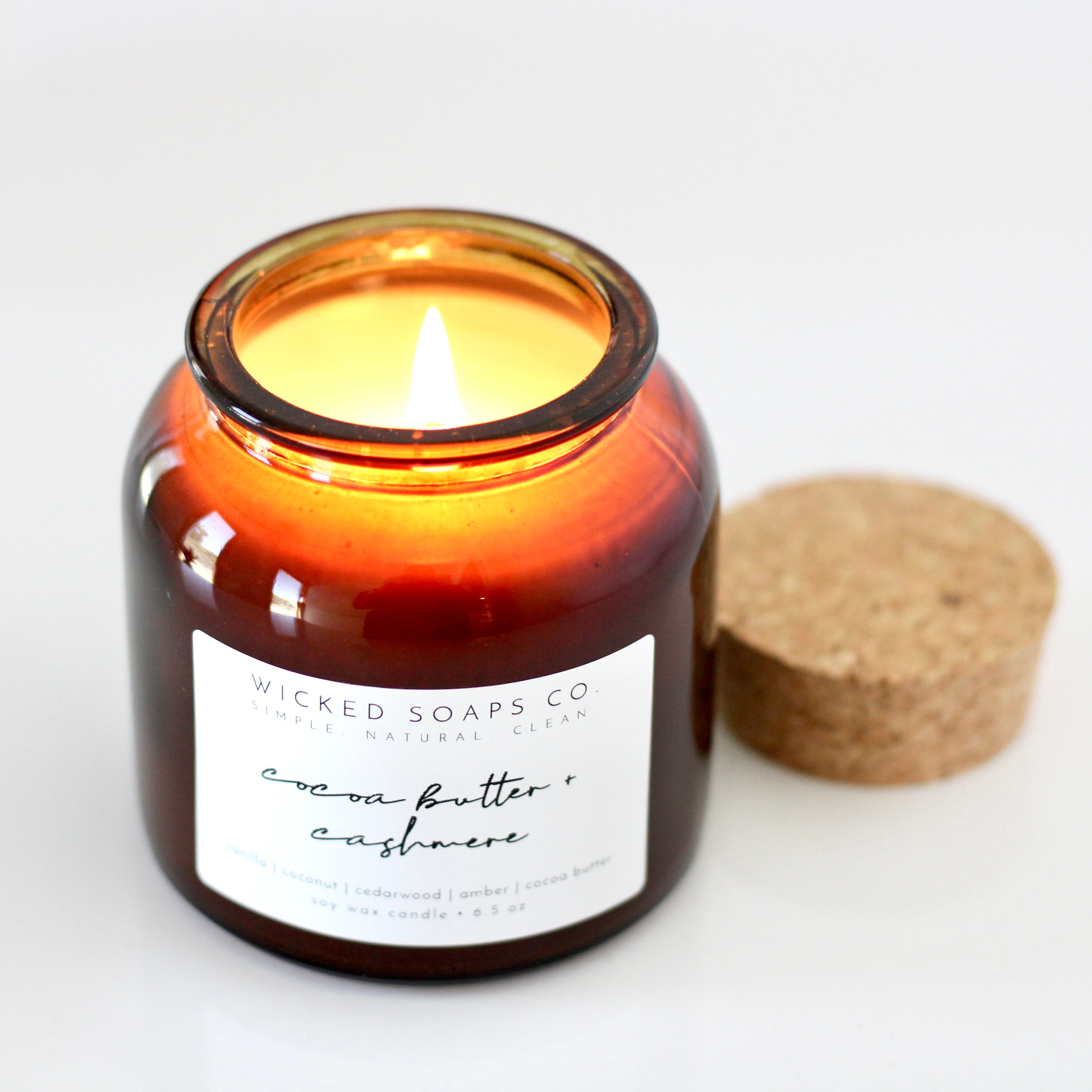 Cocoa Butter + Cashmere Soy Candle