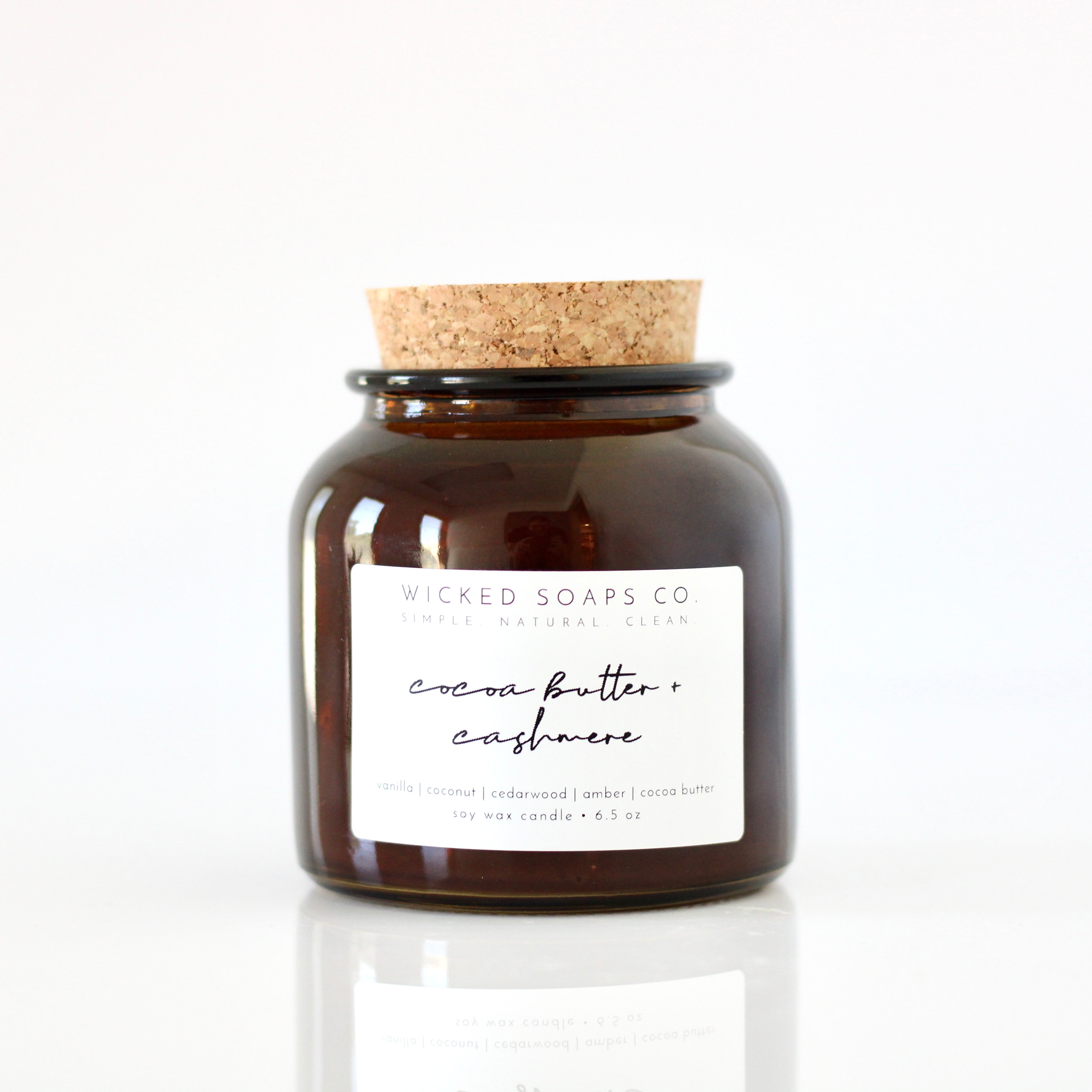 Cocoa Butter + Cashmere Soy Candle
