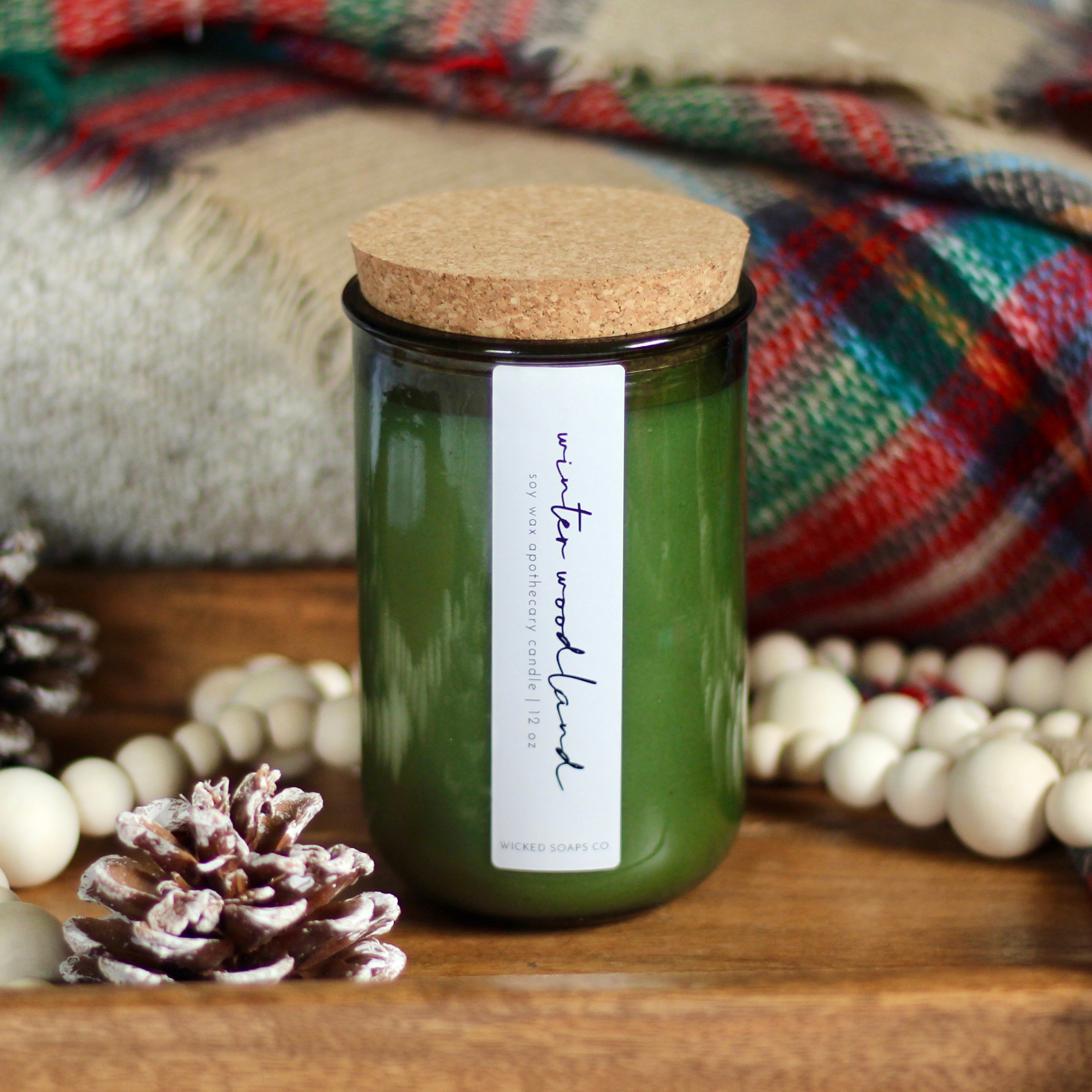 Winter Woodland Apothecary Soy Candle