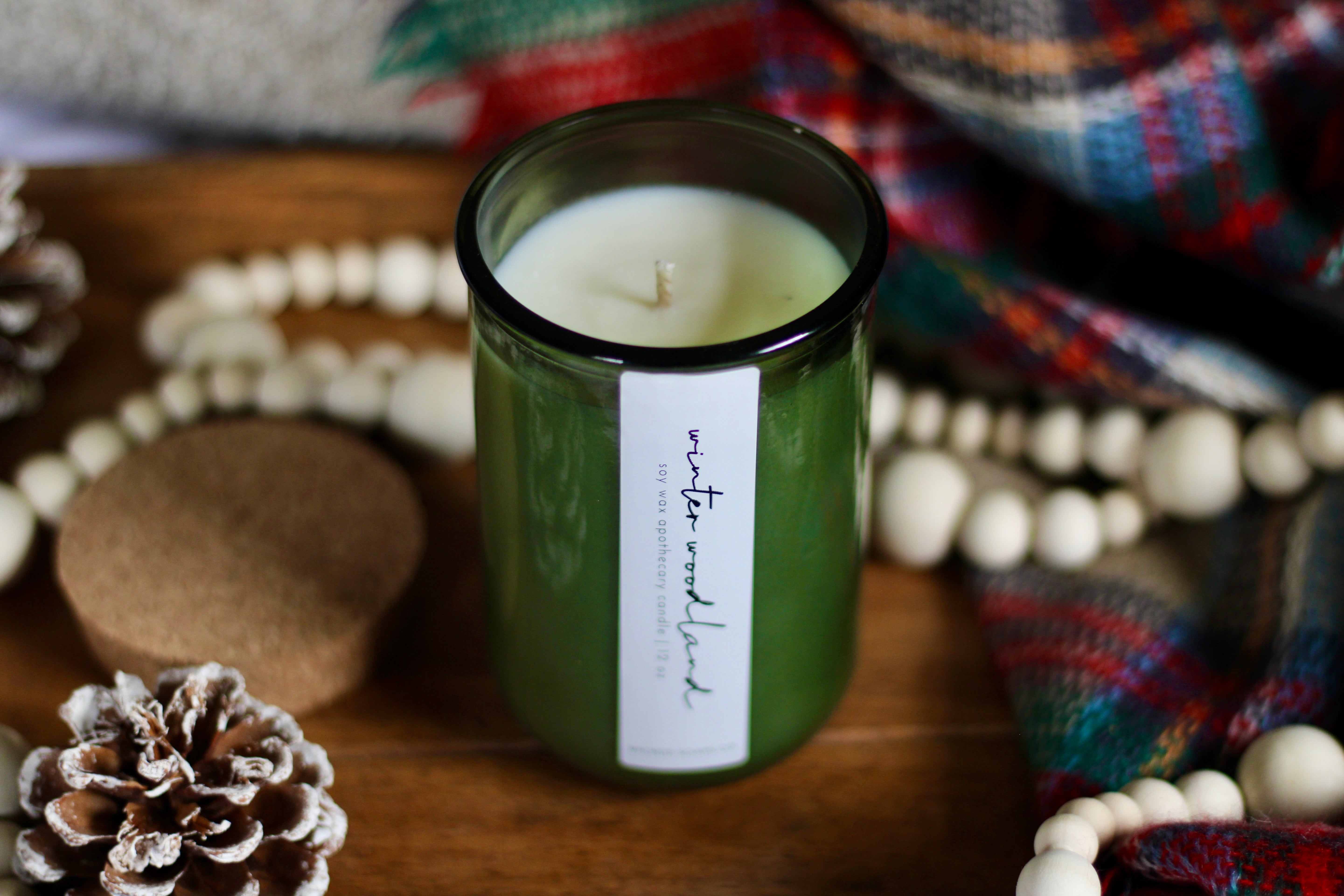 Winter Woodland Apothecary Soy Candle