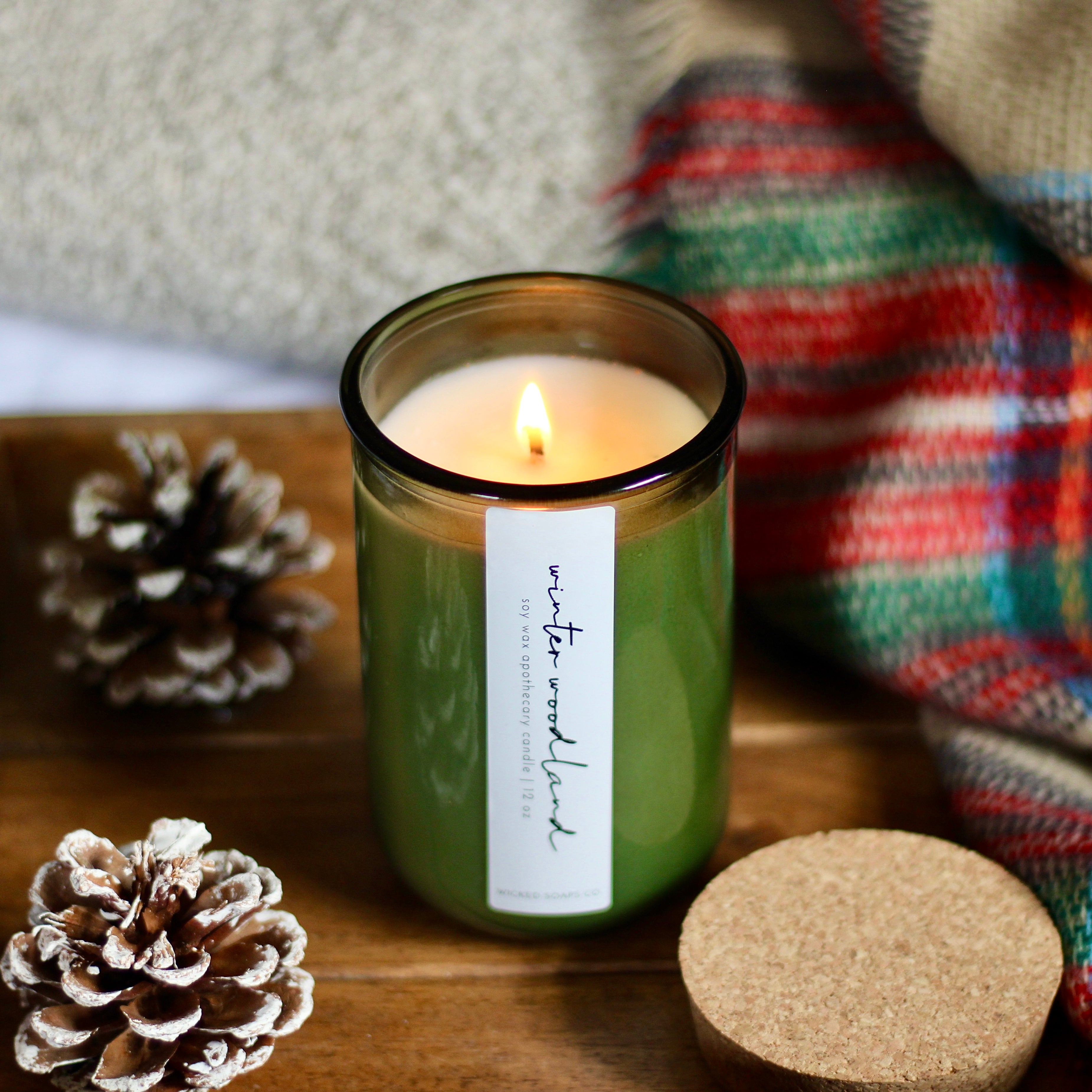 Winter Woodland Apothecary Soy Candle