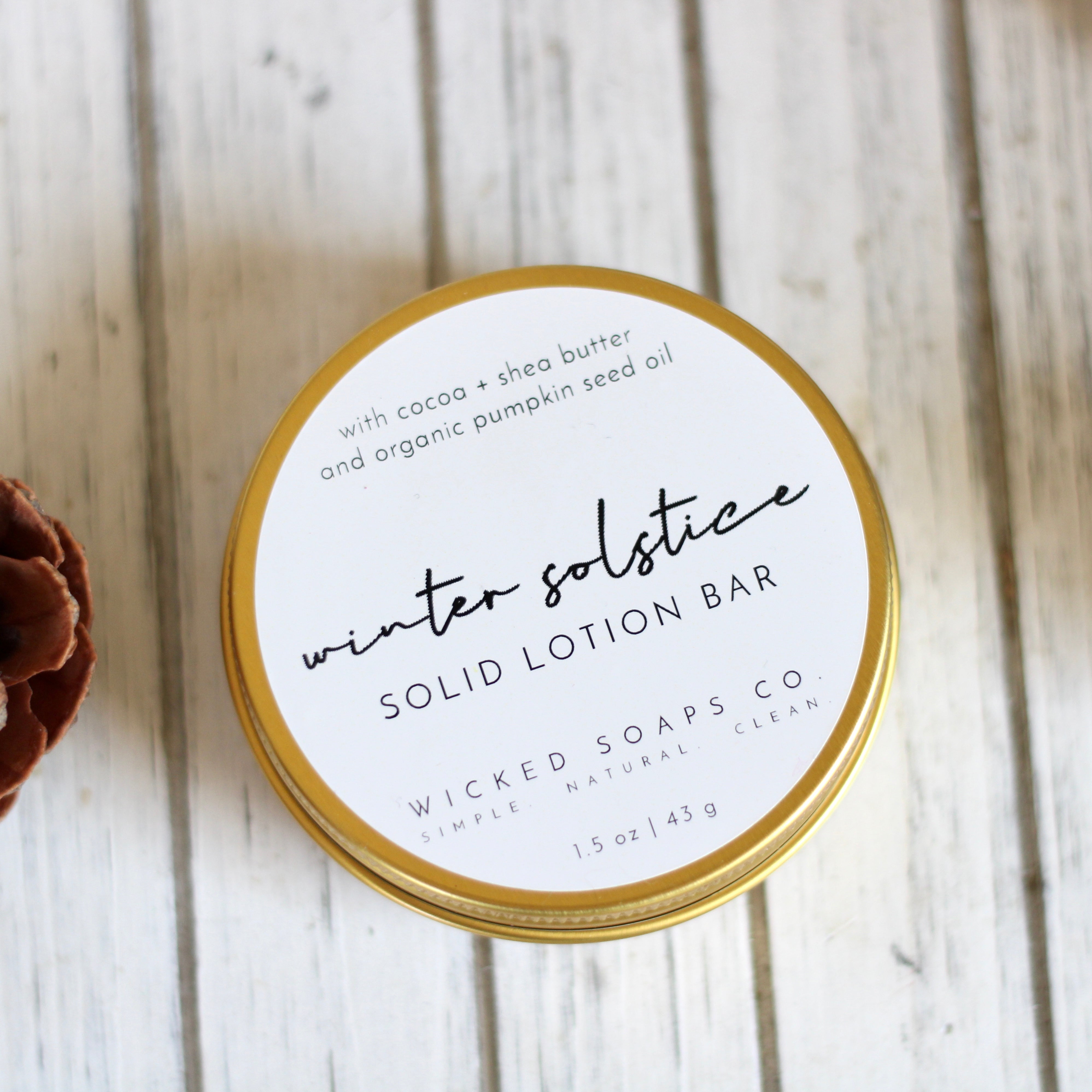 Winter Solstice Lotion Bar