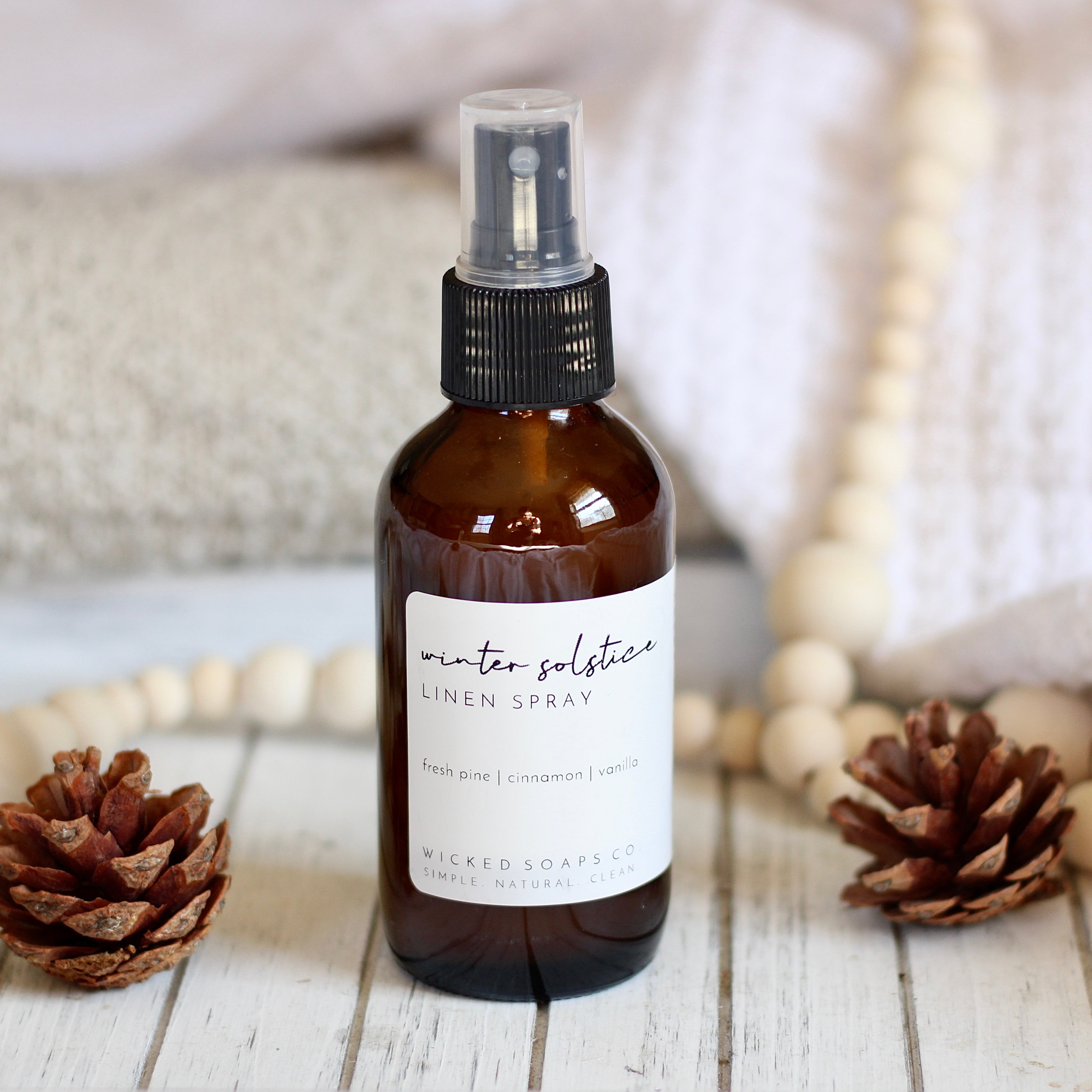 Winter Solstice Linen Spray