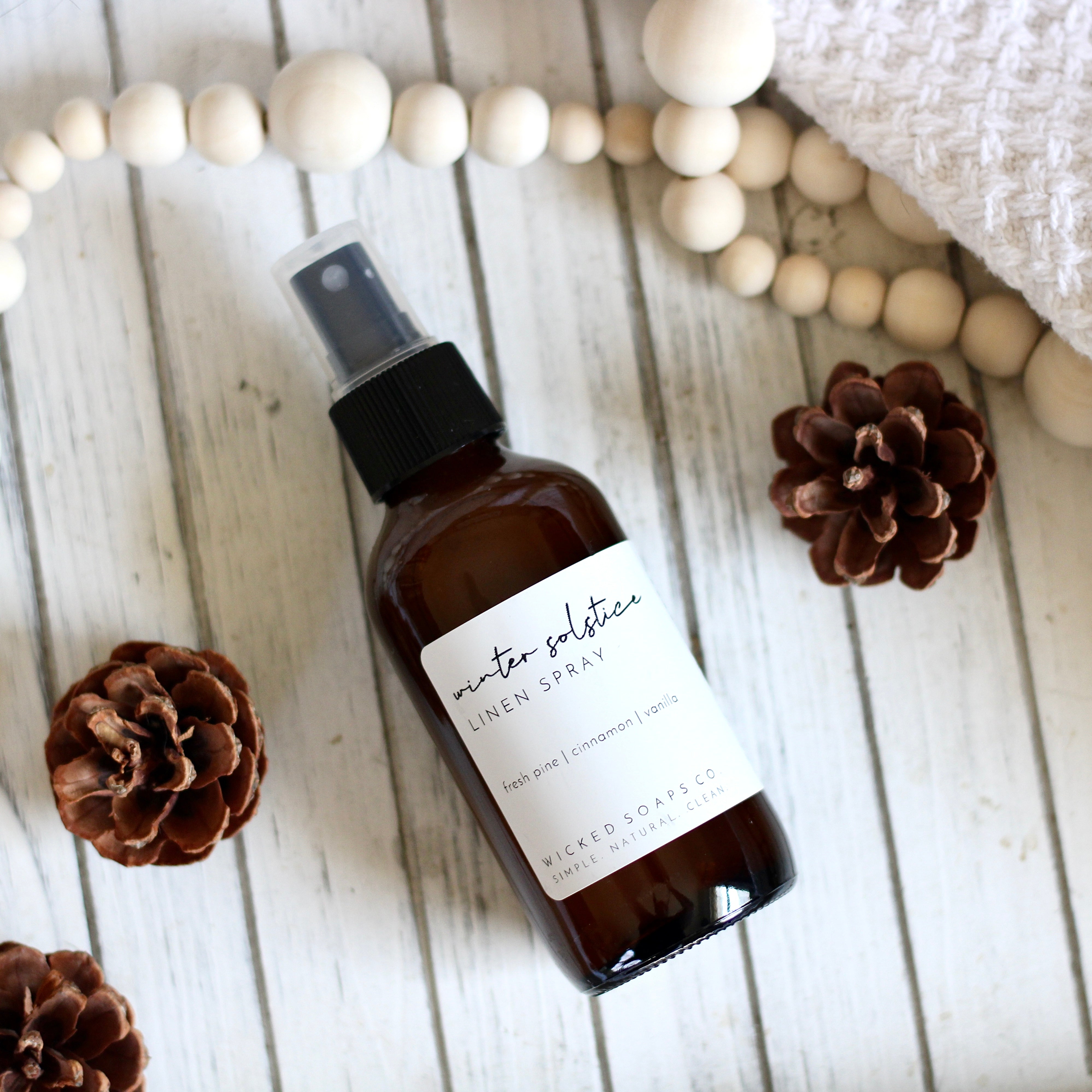 Winter Solstice Linen Spray