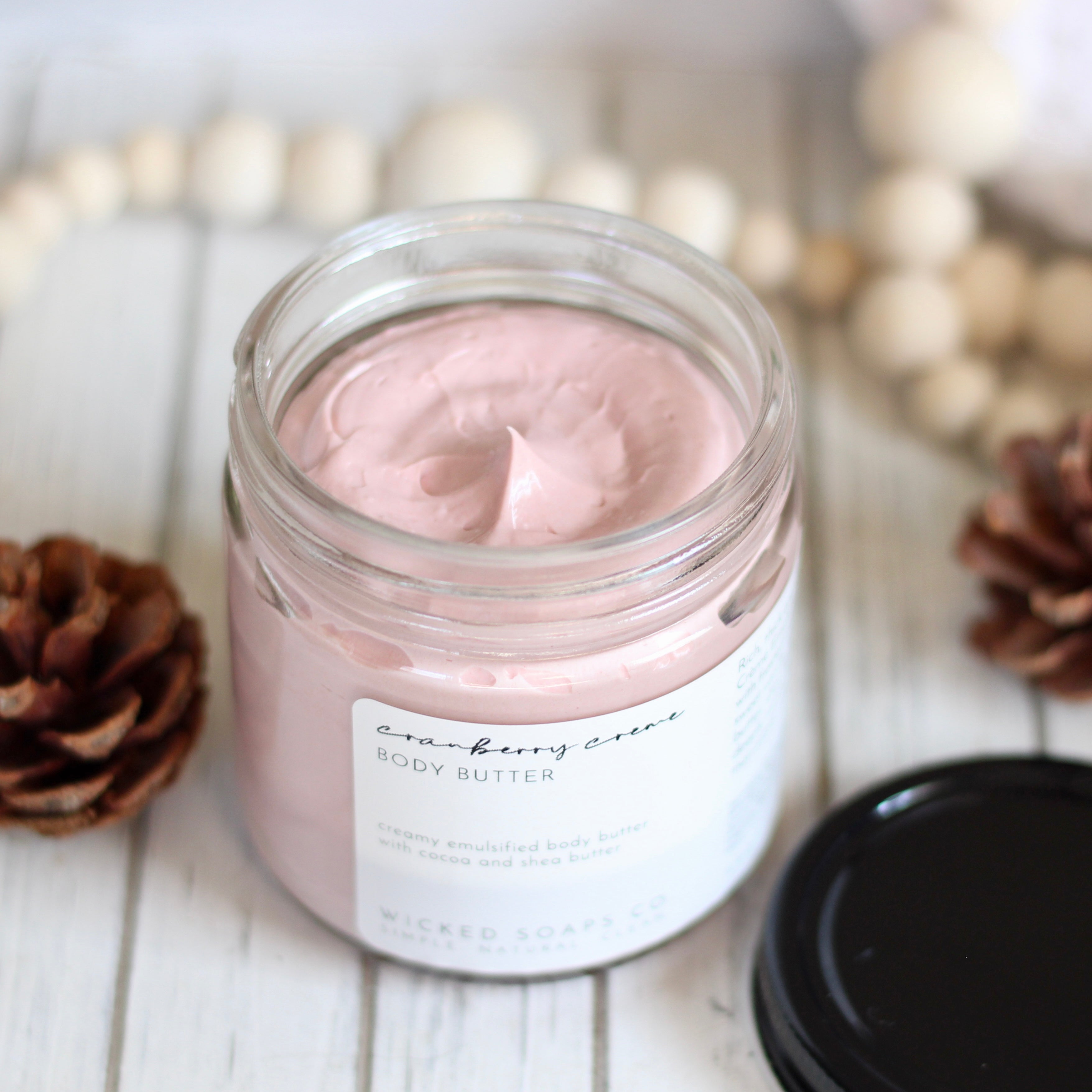 Cranberry Crème Emulsified Body Butter