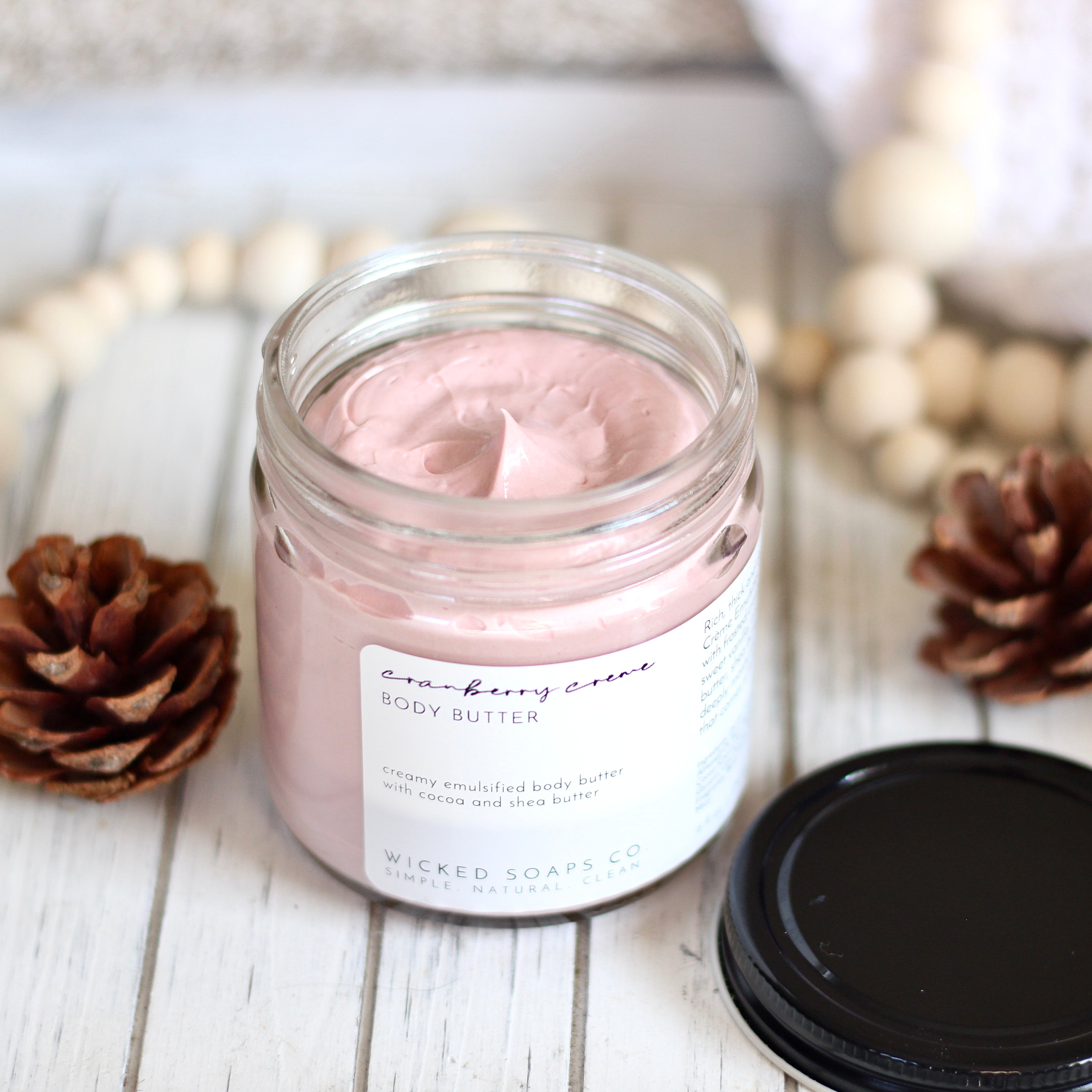 Cranberry Crème Emulsified Body Butter