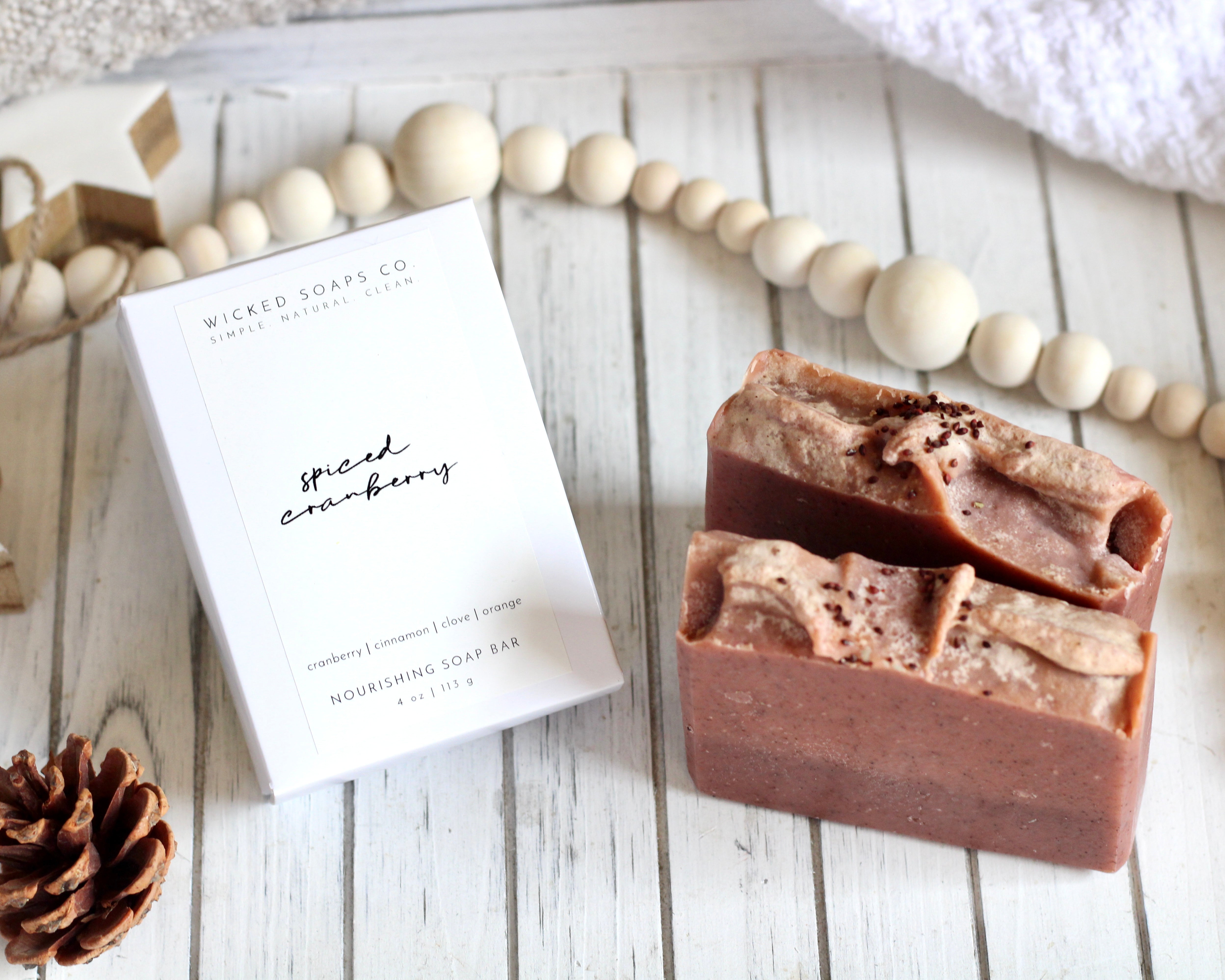 Spiced Cranberry Nourishing Soap Bar