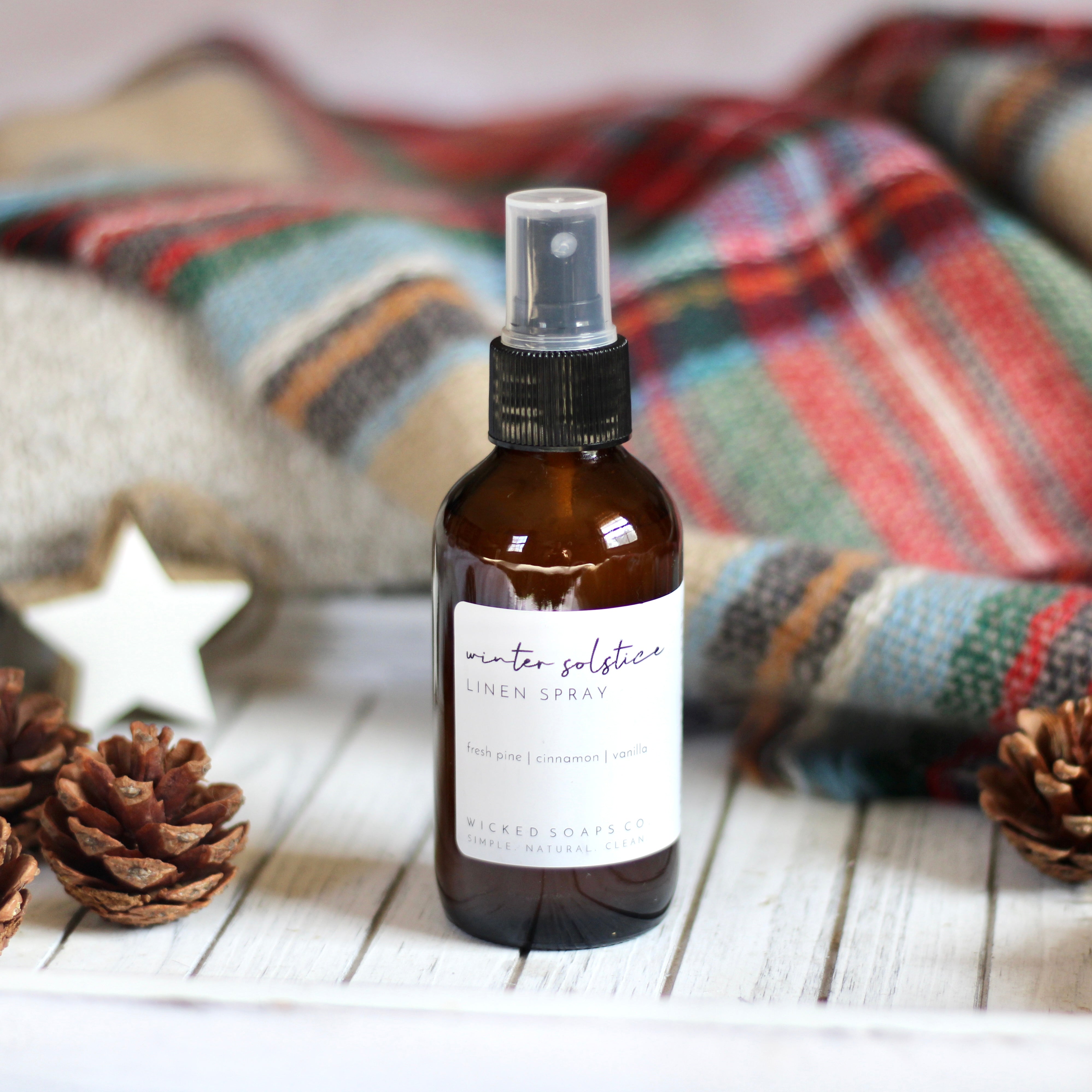 Winter Solstice Linen Spray