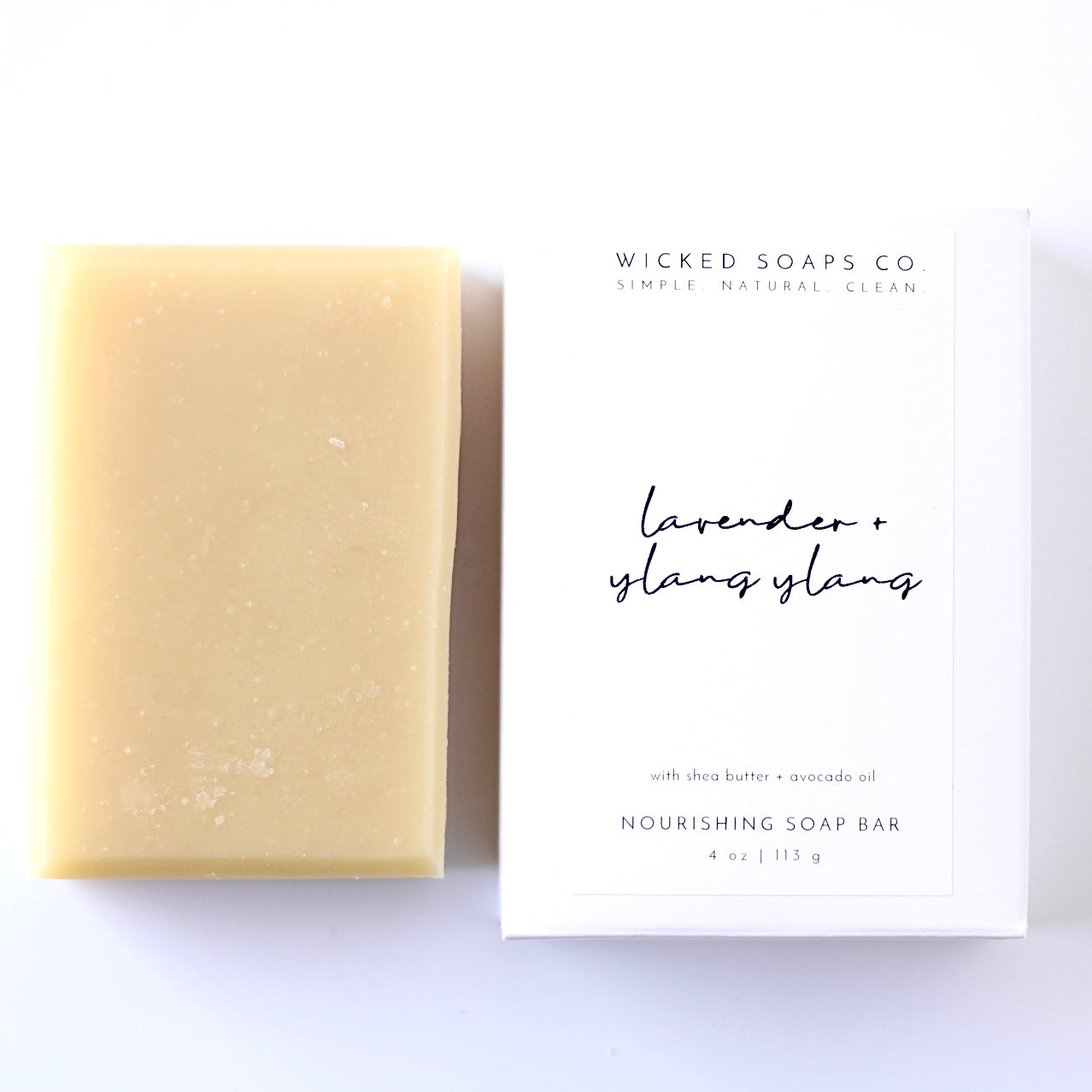 Lavender + Ylang Ylang Nourishing Soap Bar