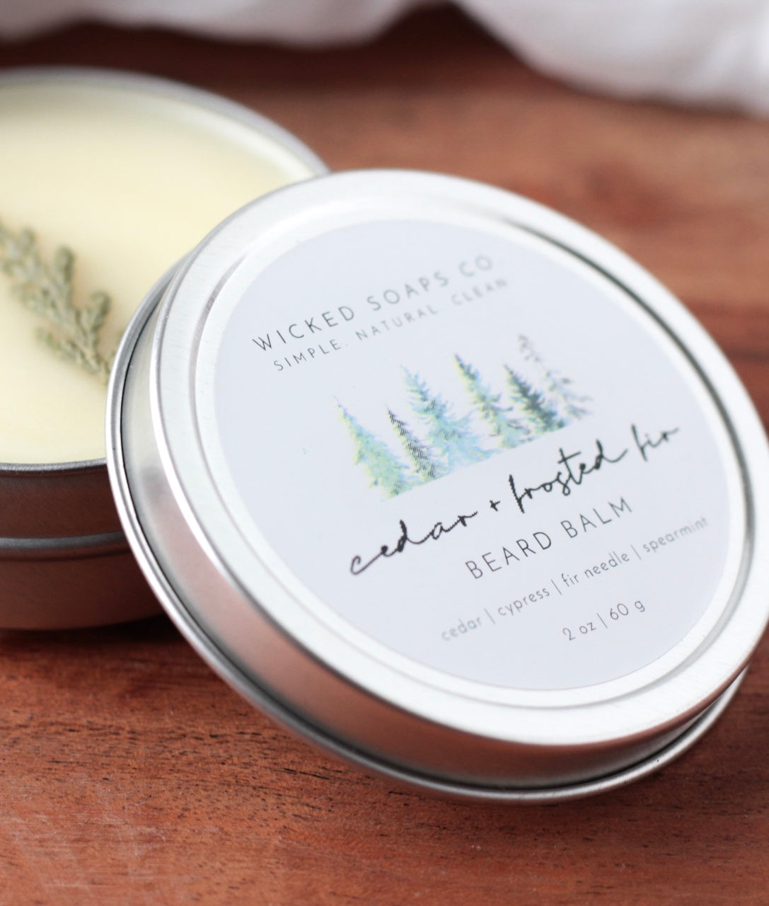 Cedar + Frosted Fir Beard Balm