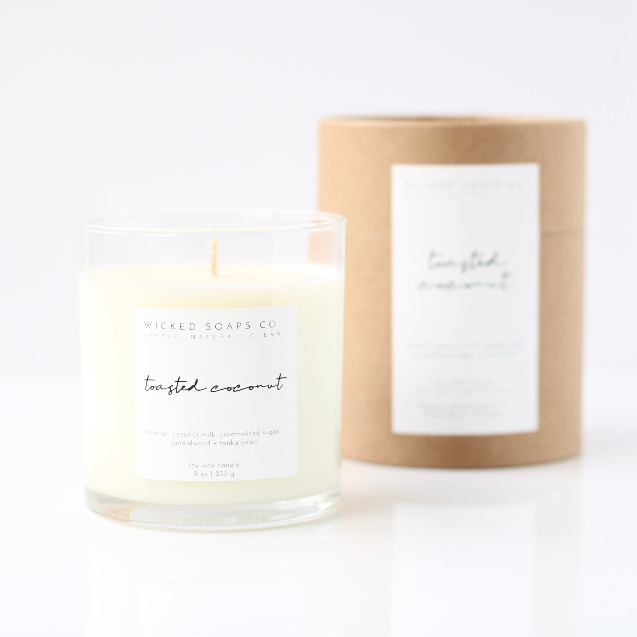 Toasted Coconut Soy Candle