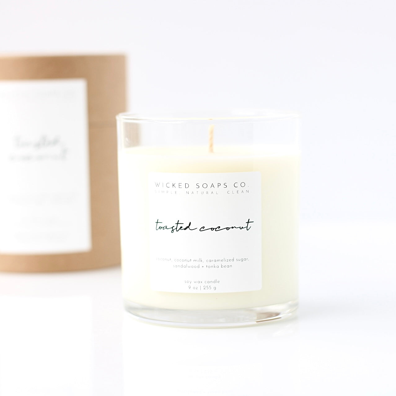 Toasted Coconut Soy Candle
