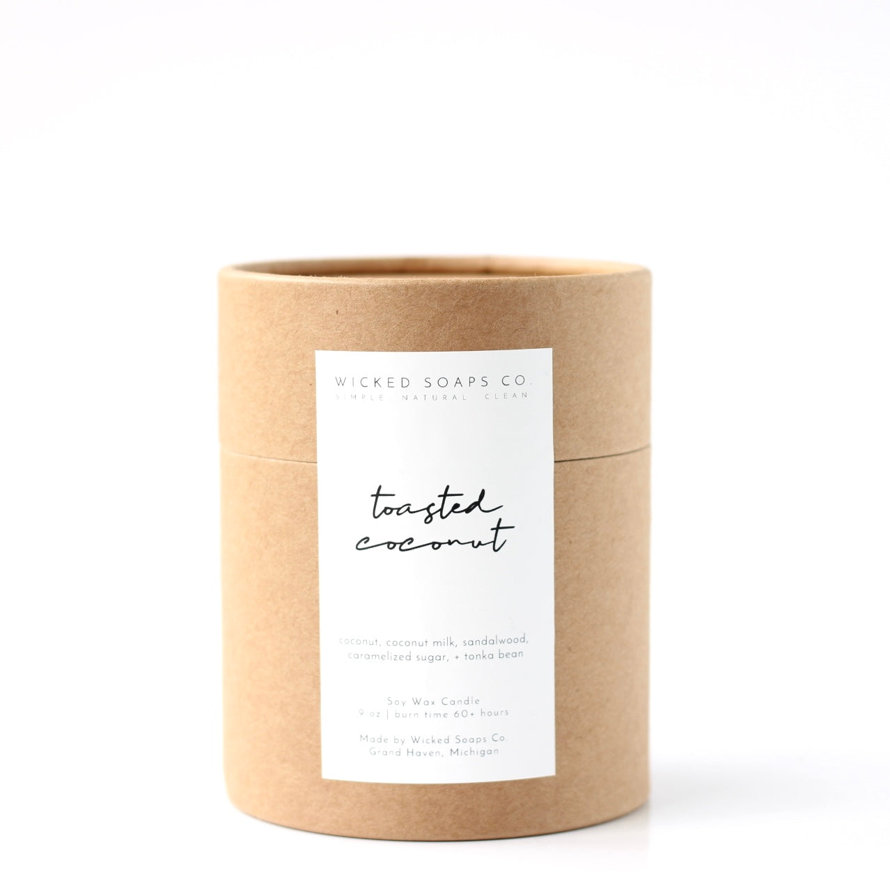 Toasted Coconut Soy Candle