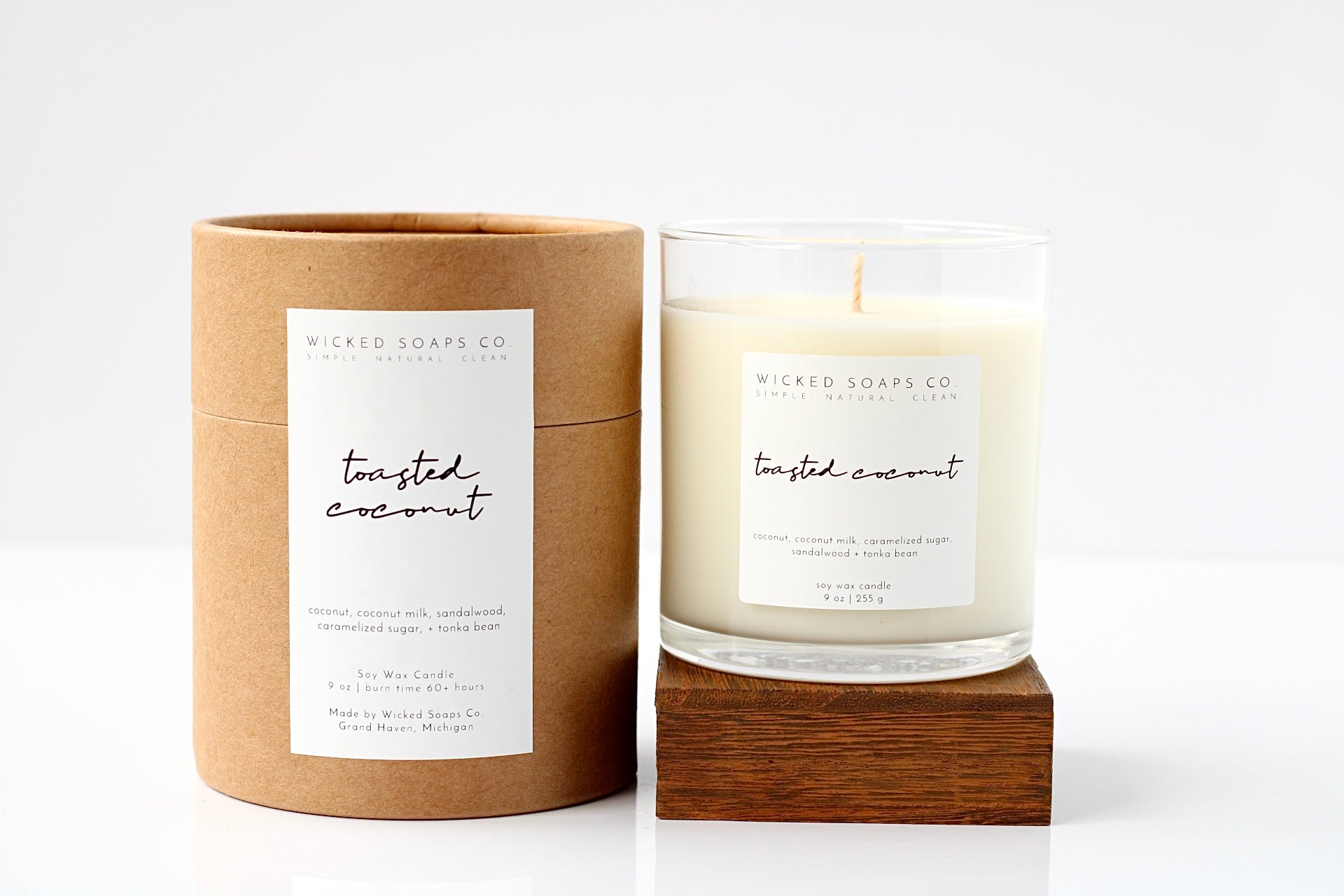 Toasted Coconut Soy Candle