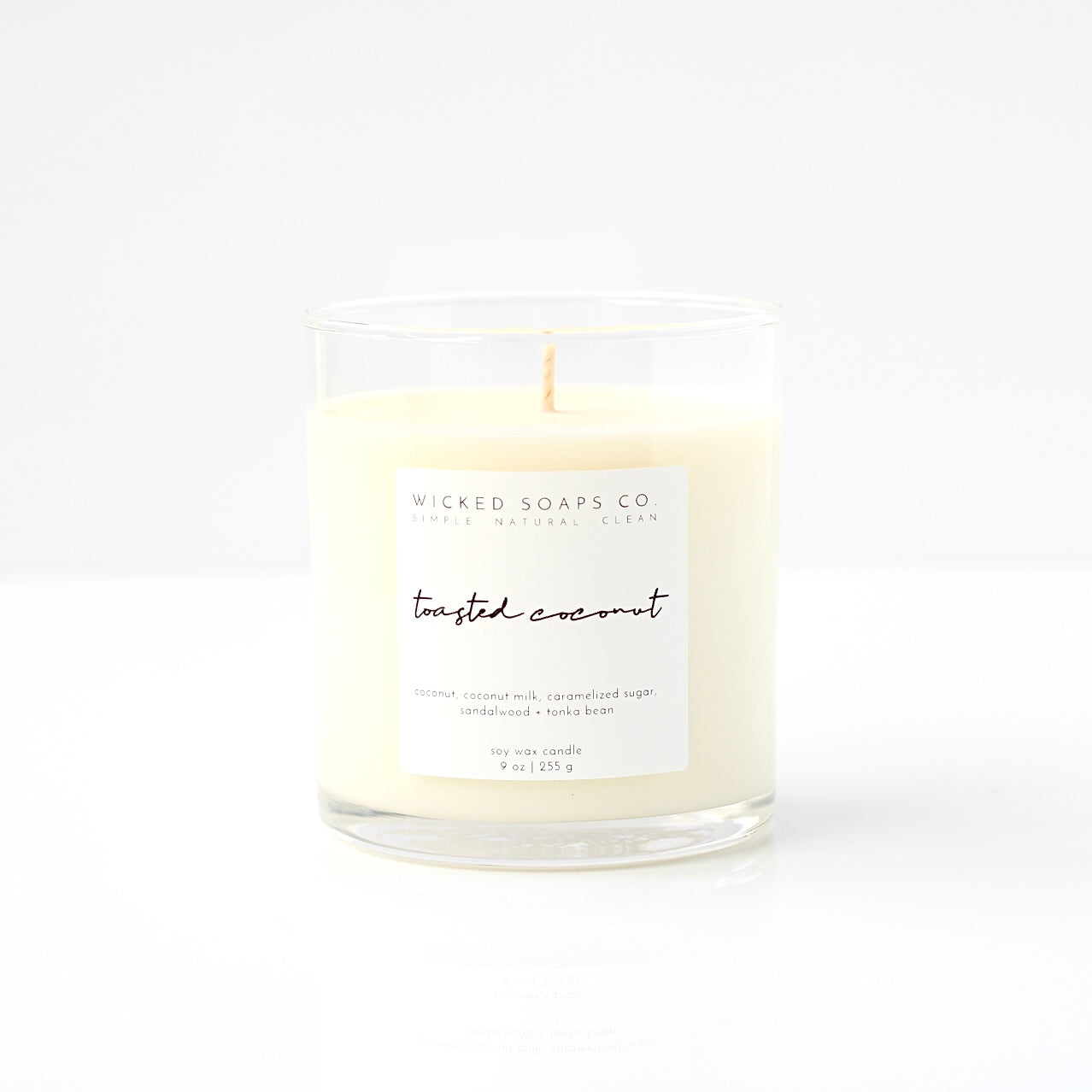 Toasted Coconut Soy Candle