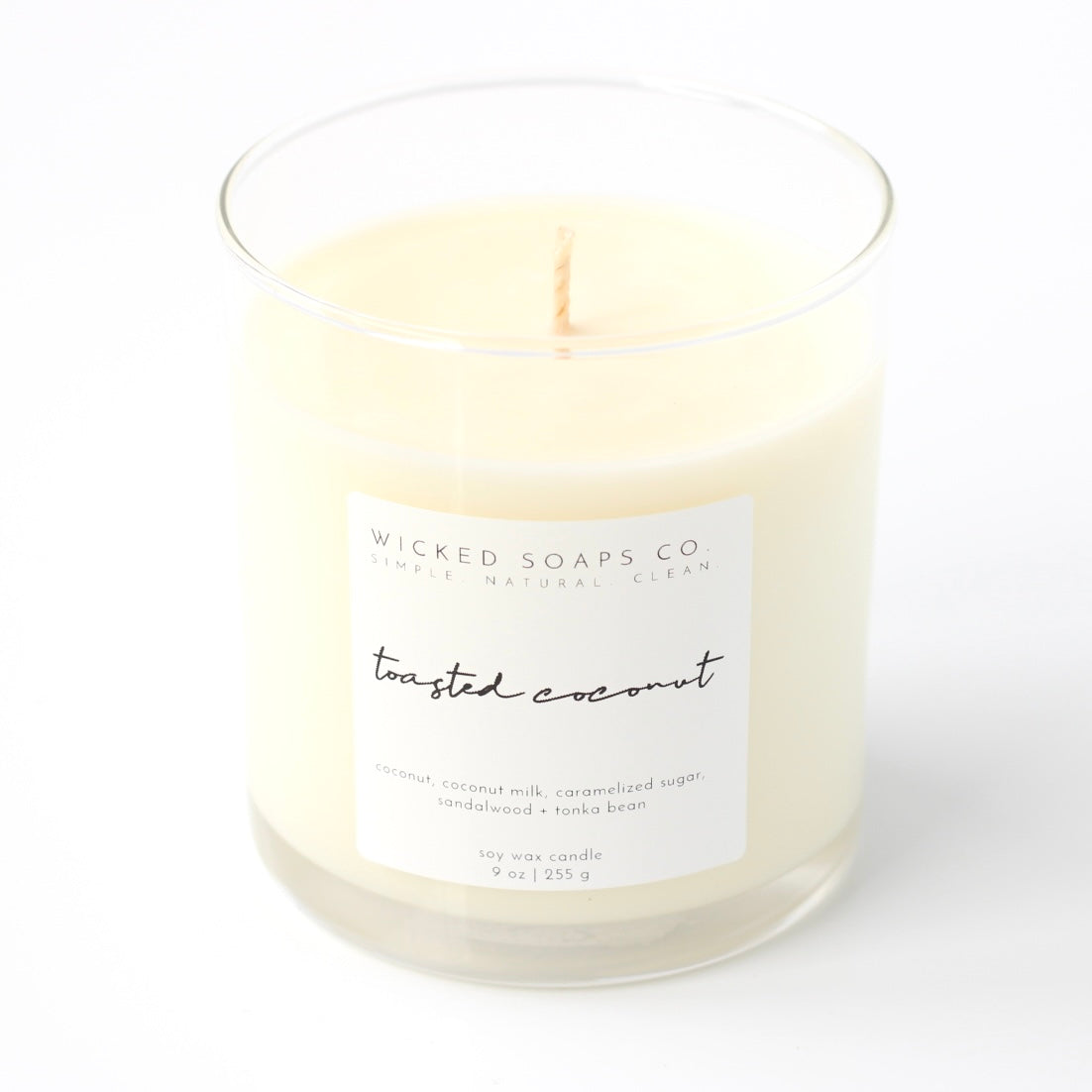 Toasted Coconut Soy Candle