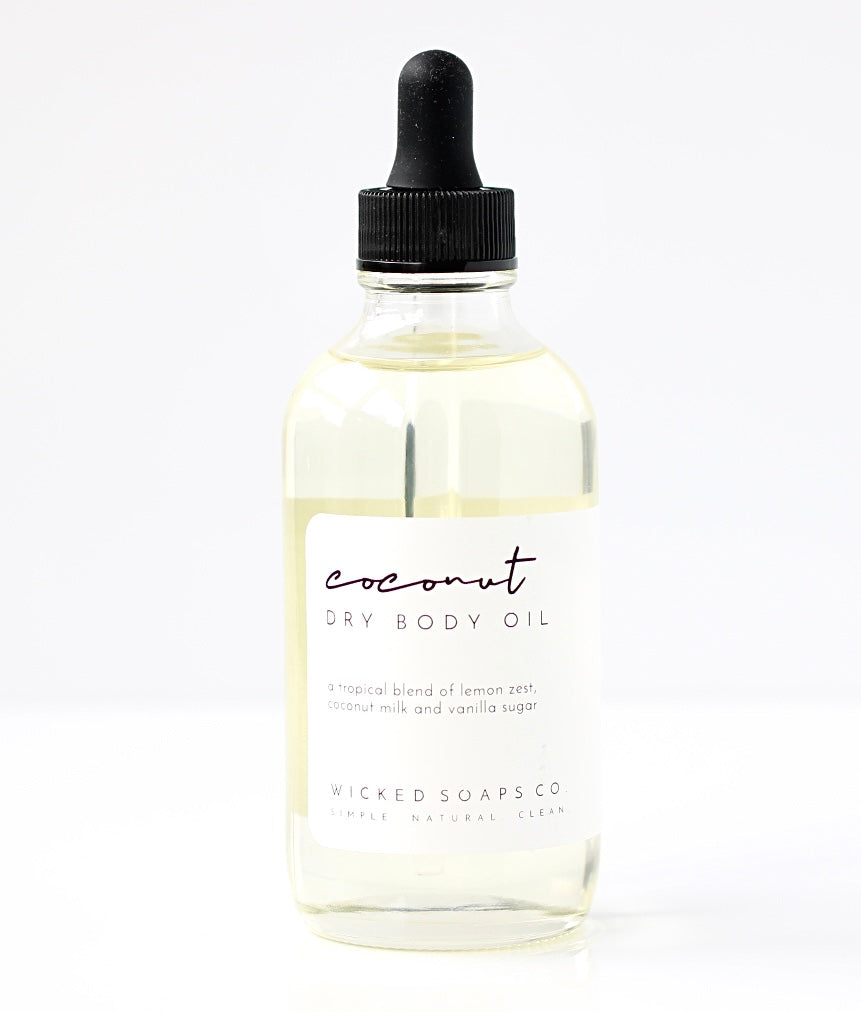 Coconut Dry Body Oil