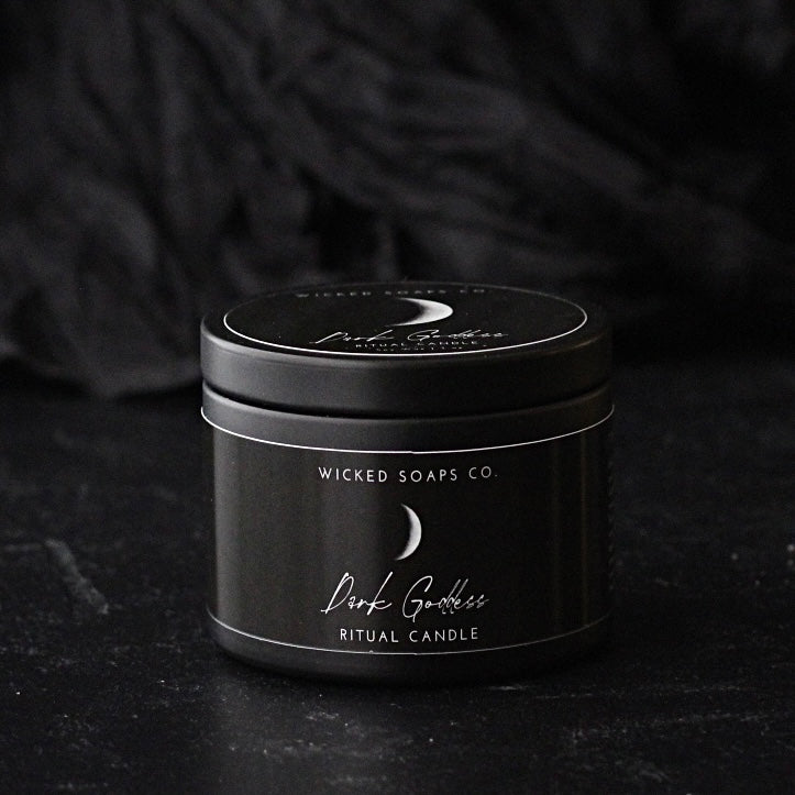 Dark Goddess Ritual Candle | Soy Wax Candle