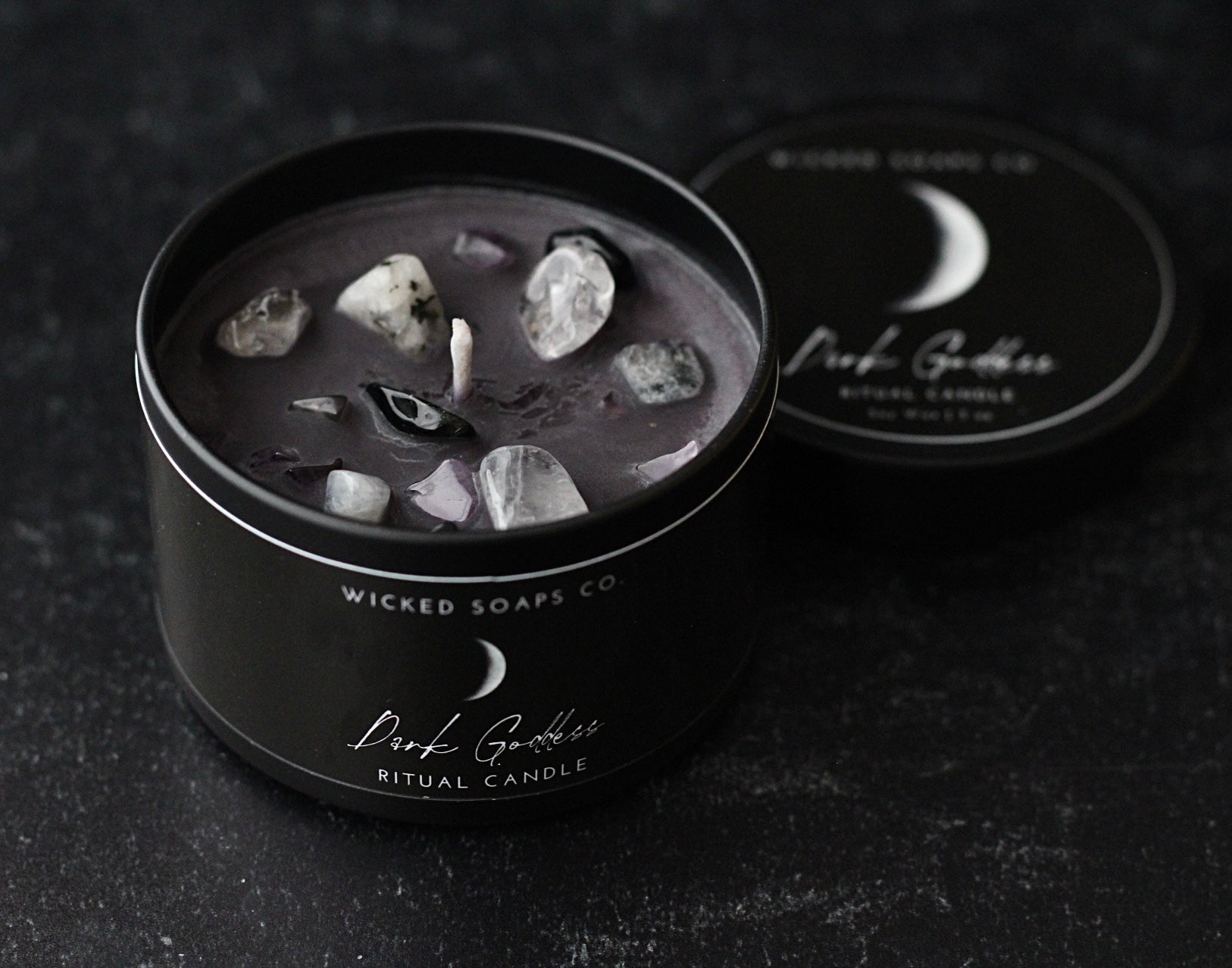 Dark Goddess Ritual Candle | Soy Wax Candle