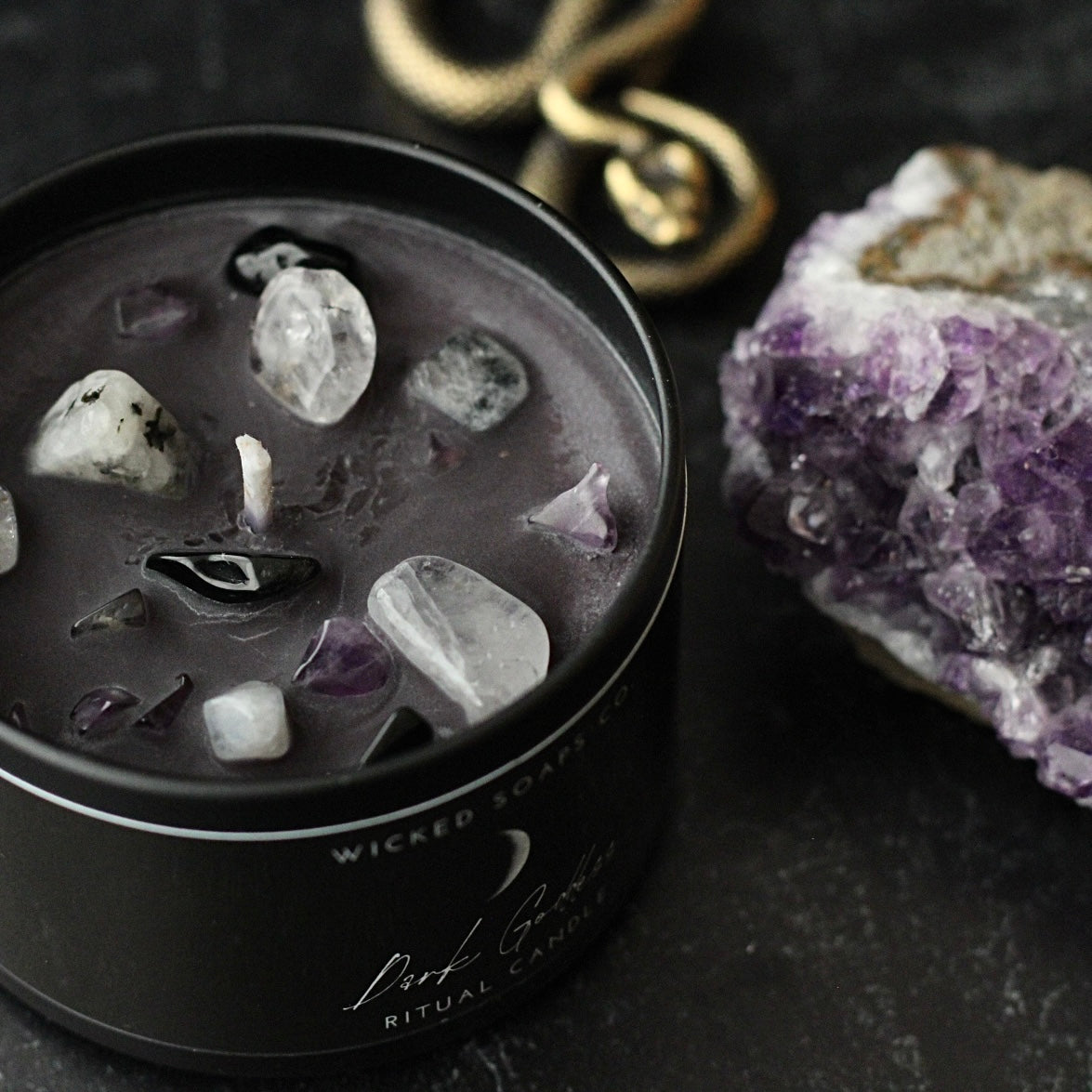 Dark Goddess Ritual Candle | Soy Wax Candle