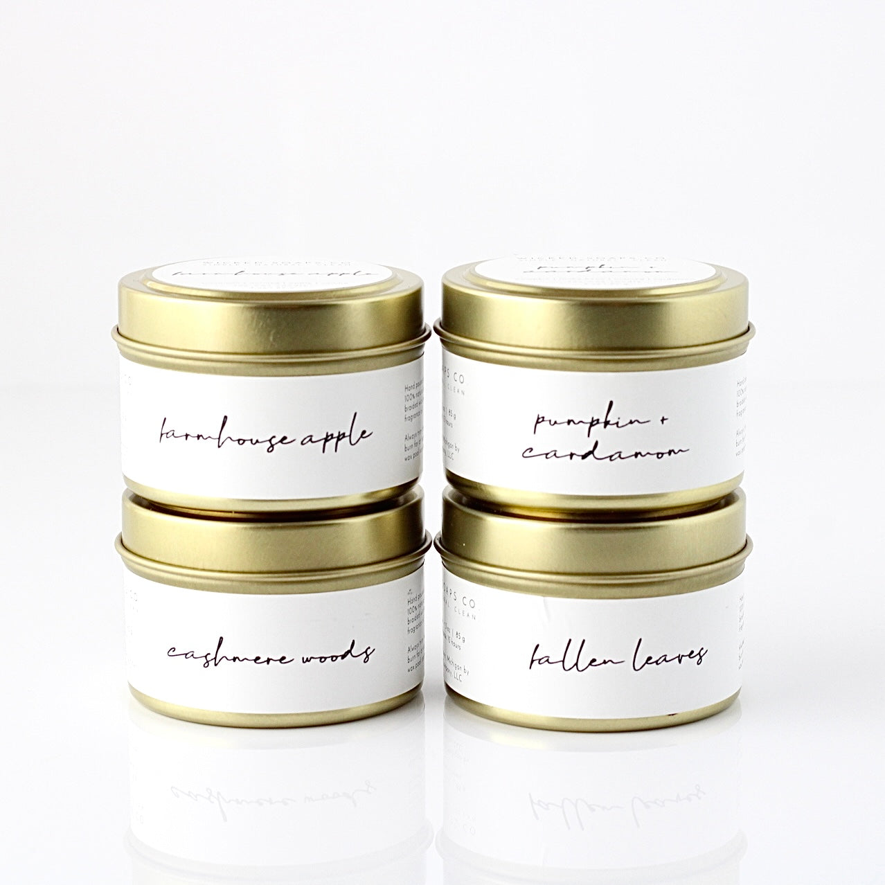 Autumn Seasonal Candle Set | Soy Wax Candle Set