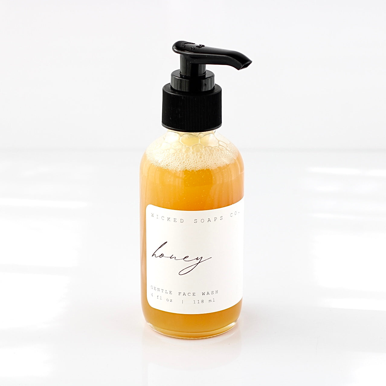 Honey Face Wash | Gentle Natural Cleanser with Raw Honey + Lavender