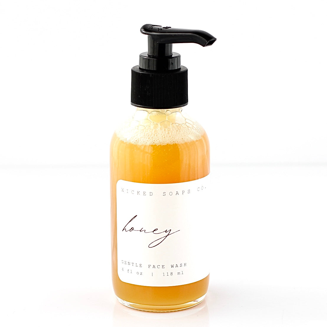 Honey Face Wash | Gentle Natural Cleanser with Raw Honey + Lavender