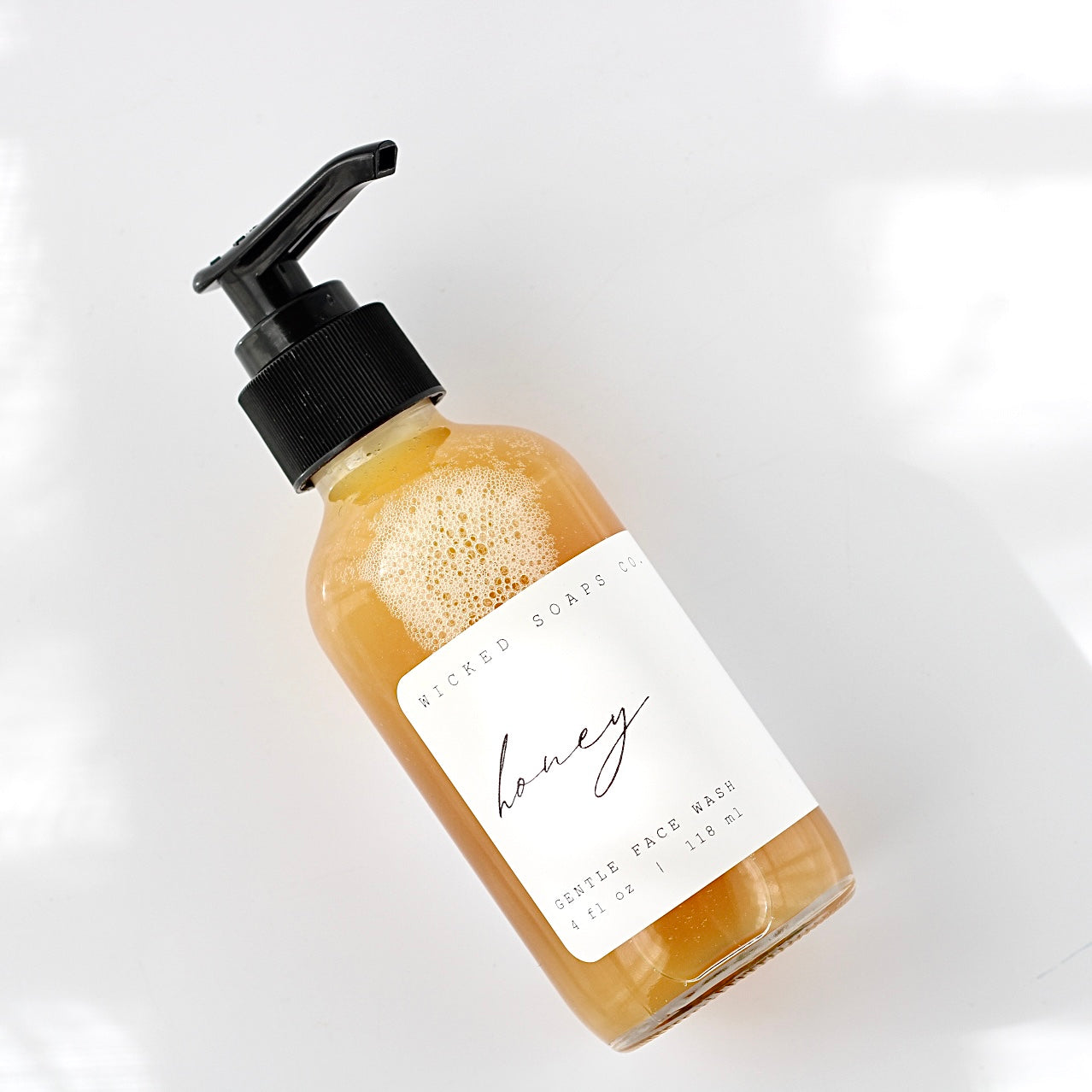 Honey Face Wash | Gentle Natural Cleanser with Raw Honey + Lavender