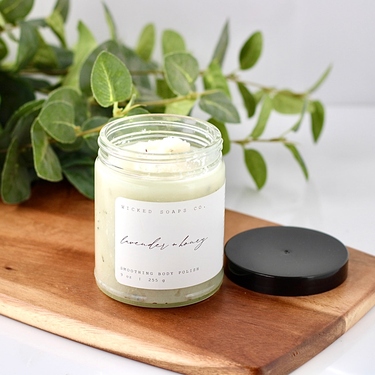 Lavender + Honey Body Polish | Calming Sugar & Sea Salt Scrub