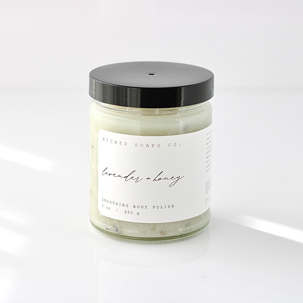 Lavender + Honey Body Polish | Calming Sugar & Sea Salt Scrub