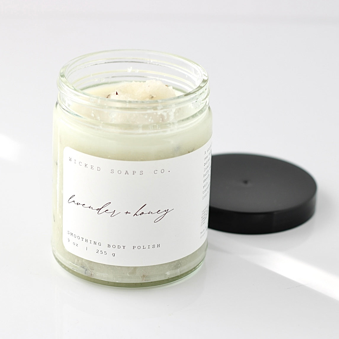 Lavender + Honey Body Polish | Calming Sugar & Sea Salt Scrub