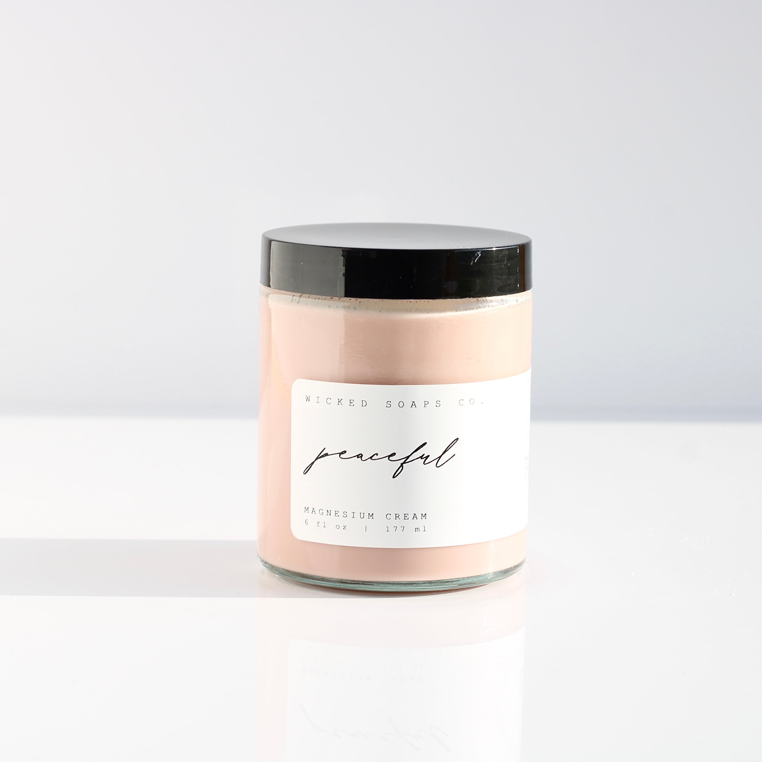 Peaceful Magnesium Cream | Magnesium Body Cream | Wicked Soaps Co.