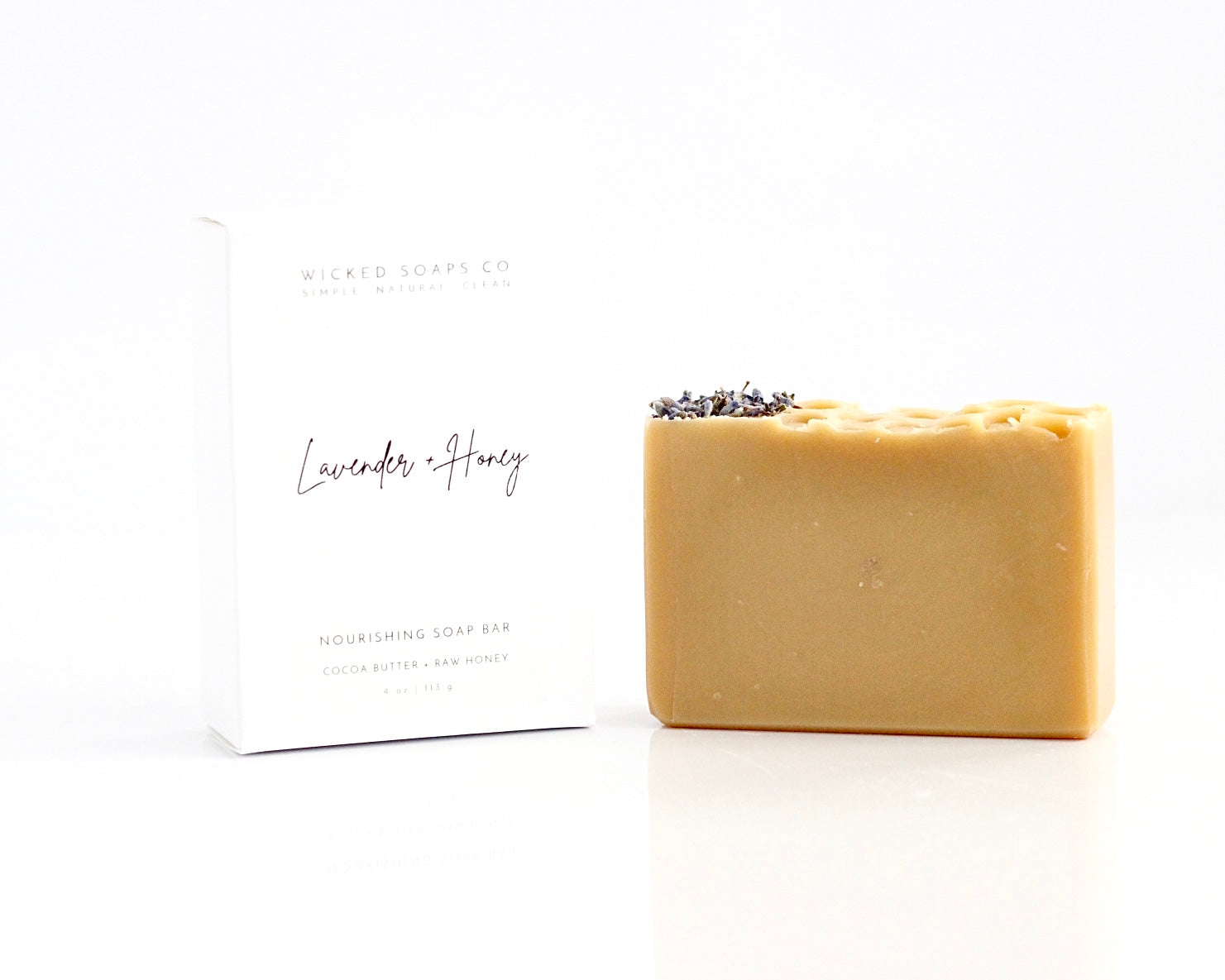Lavender + Honey Nourishing Soap Bar