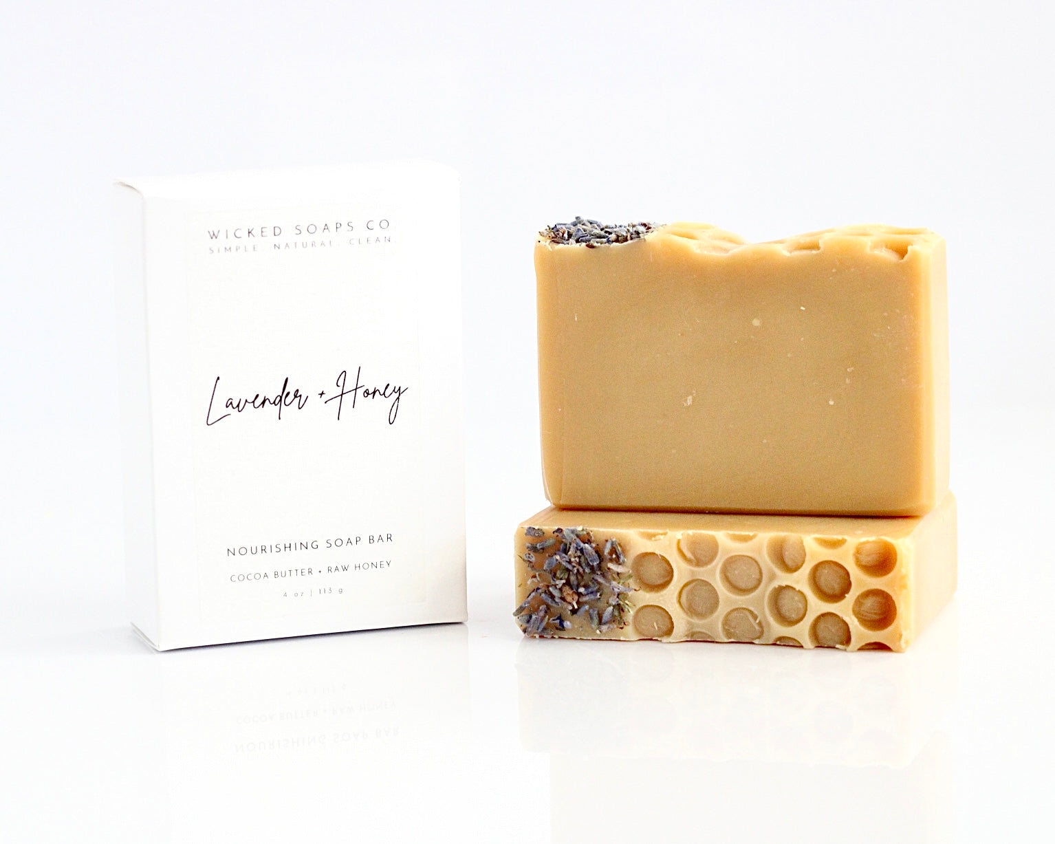 Lavender + Honey Nourishing Soap Bar