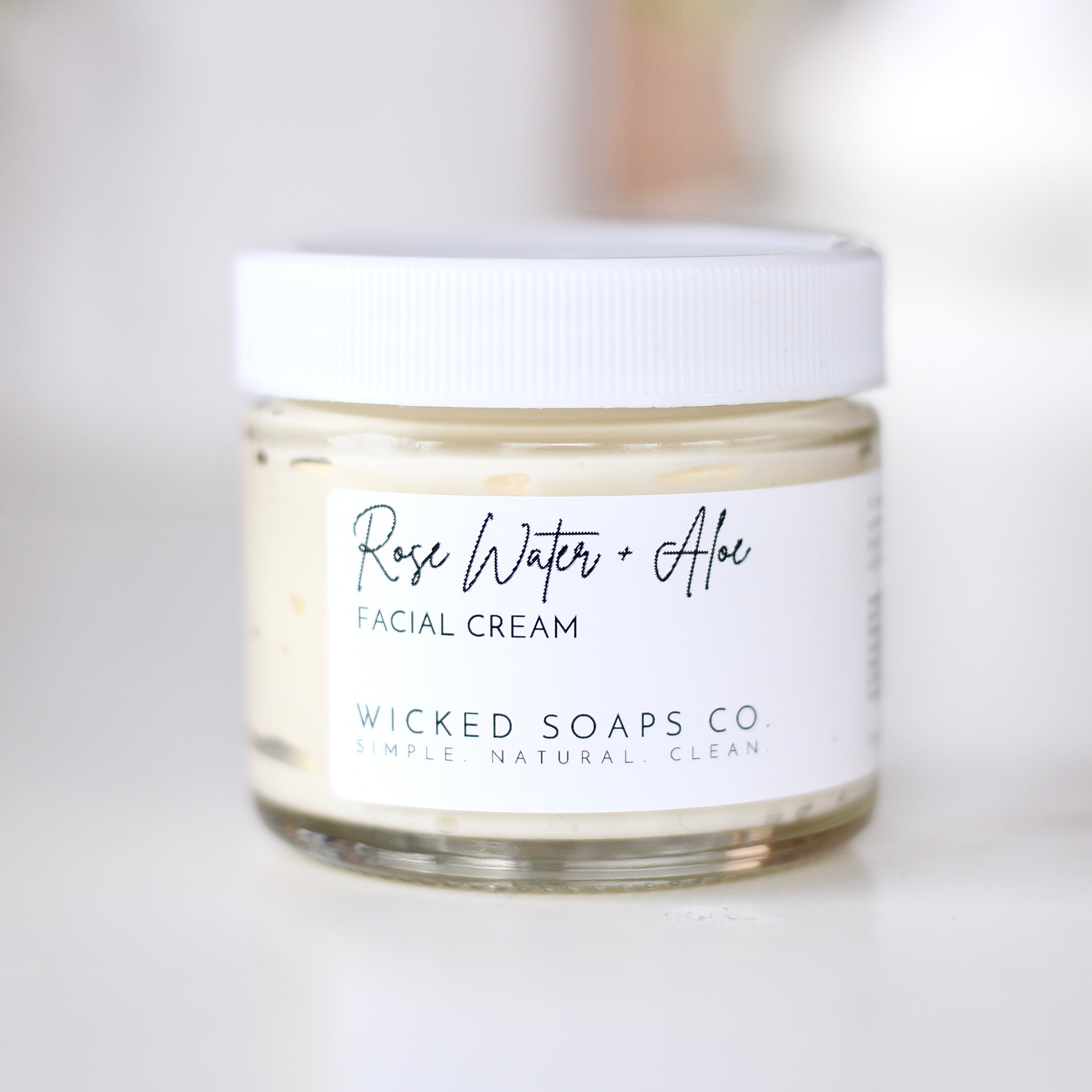 Rose Water + Aloe Facial Cream