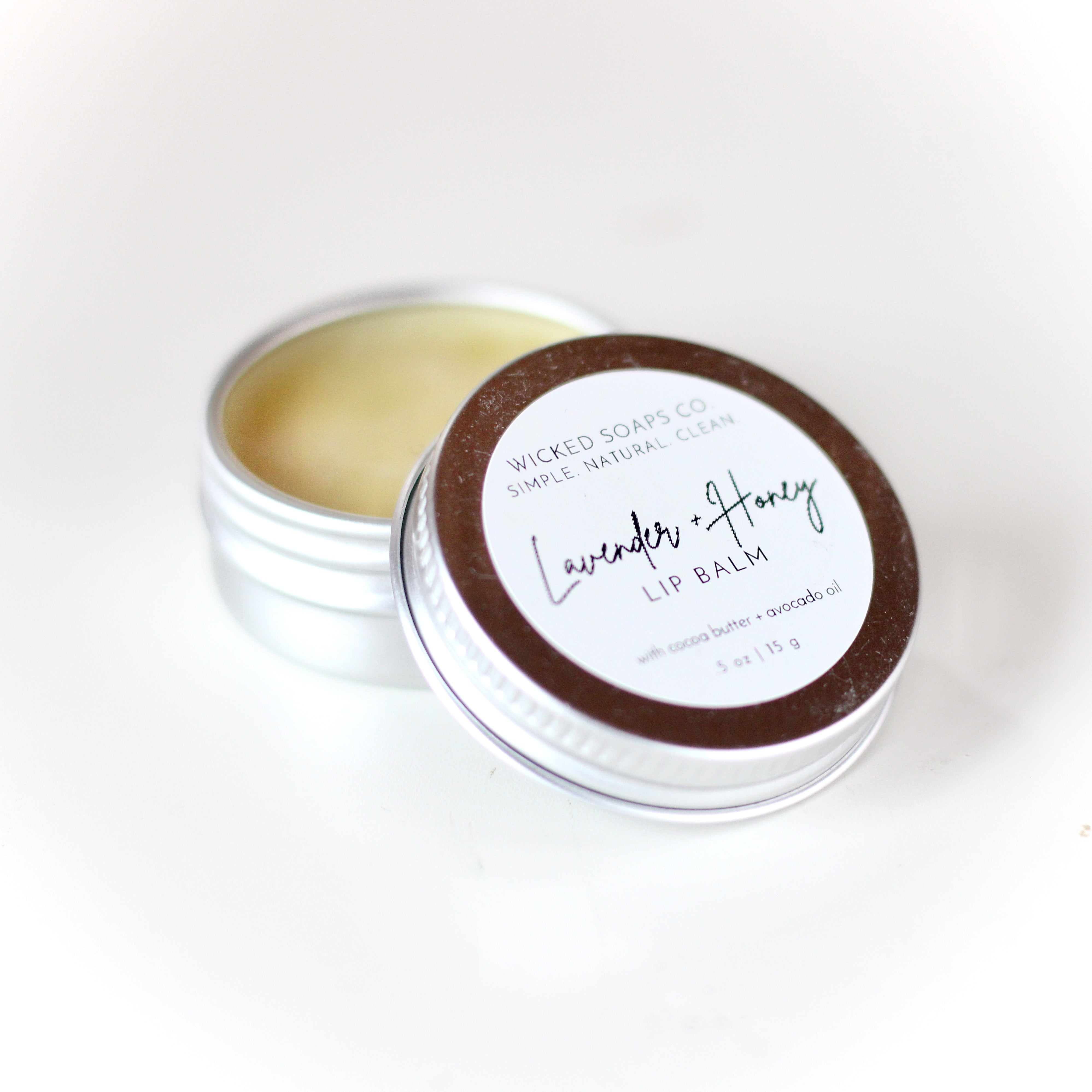 Lavender + Honey Lip Balm
